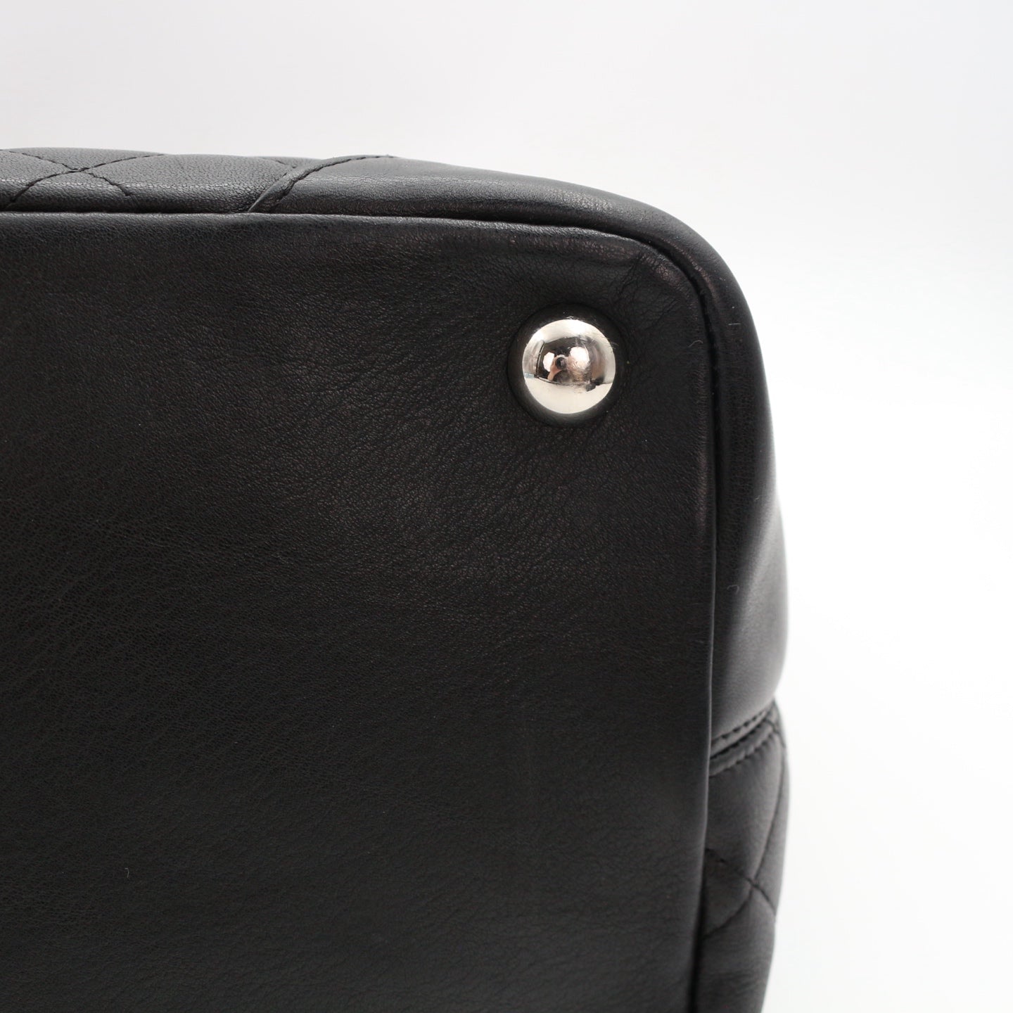 Chanel Black Cambon Tote Bag [Used]