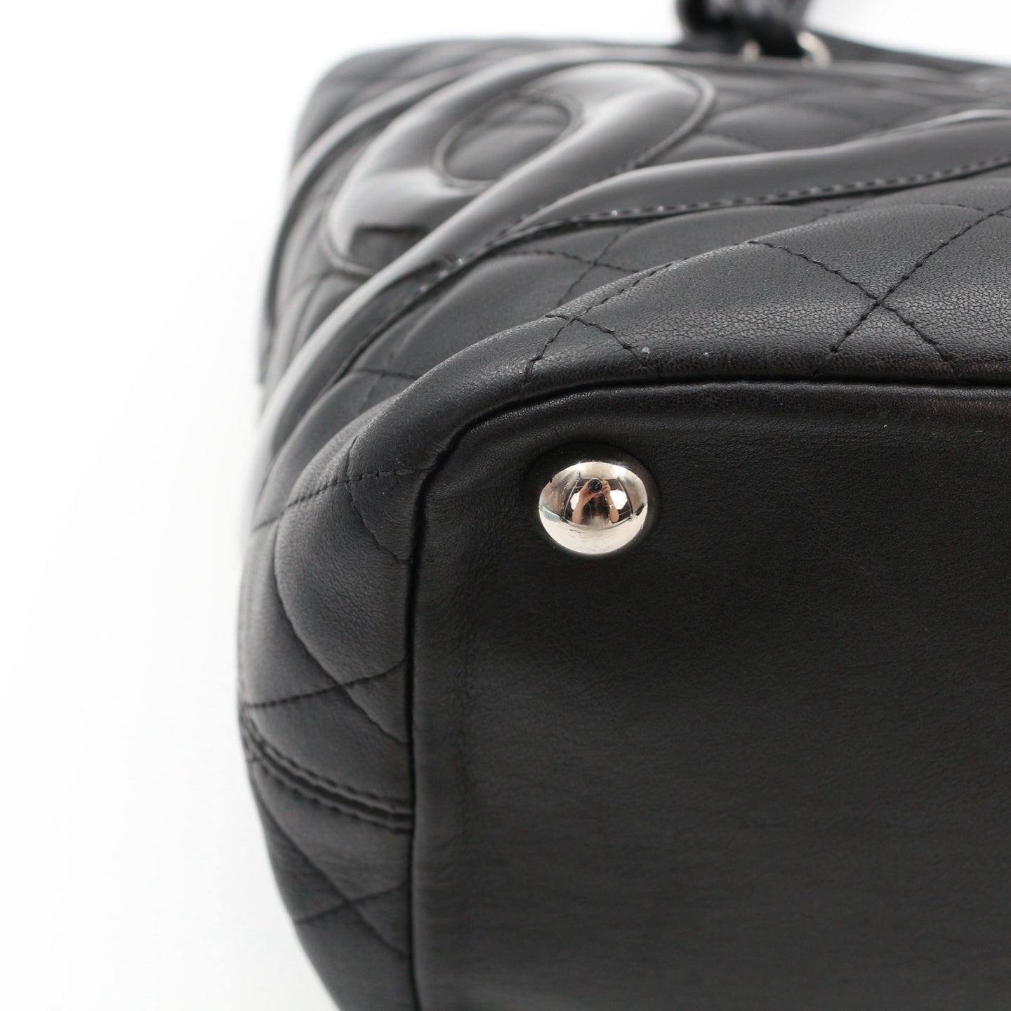 Chanel Black Cambon Tote Bag [Used]