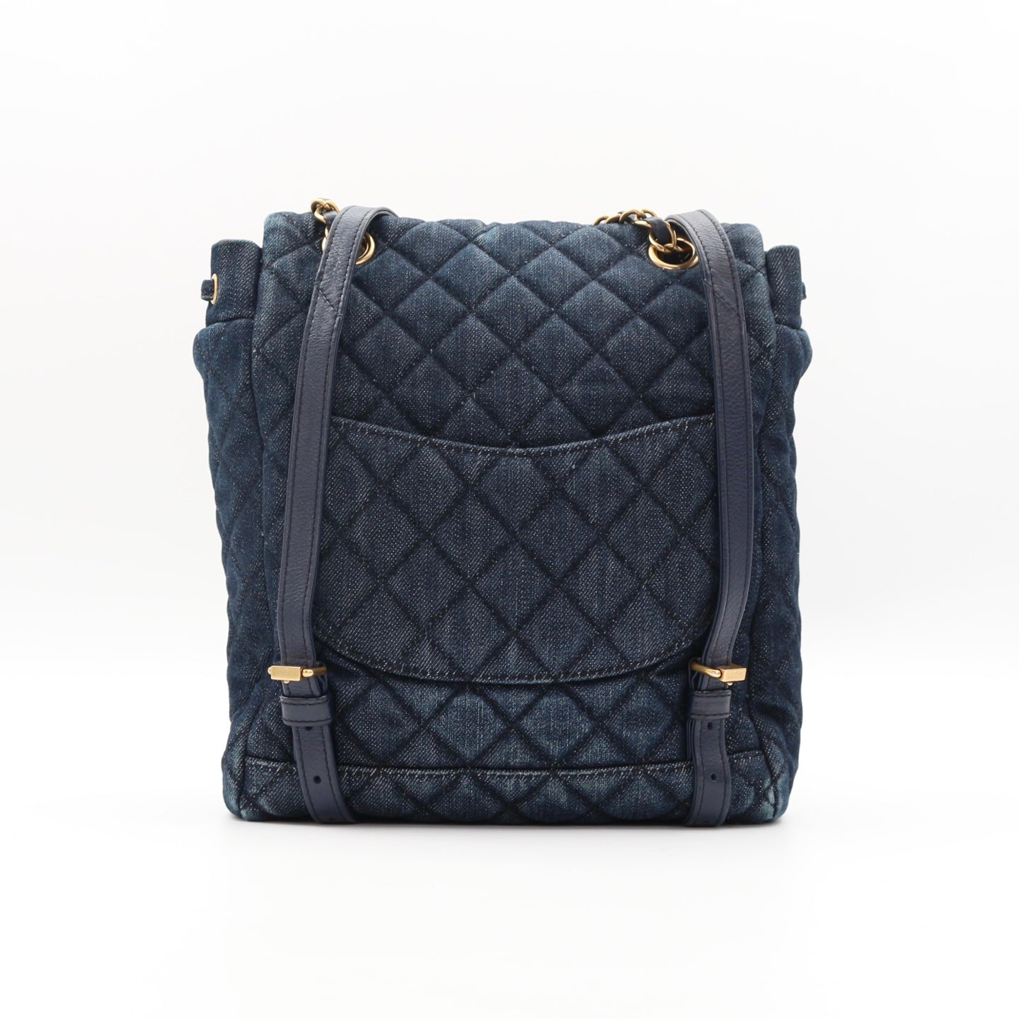 Chanel Blue Denim Urban Spirit Backpack [Used]