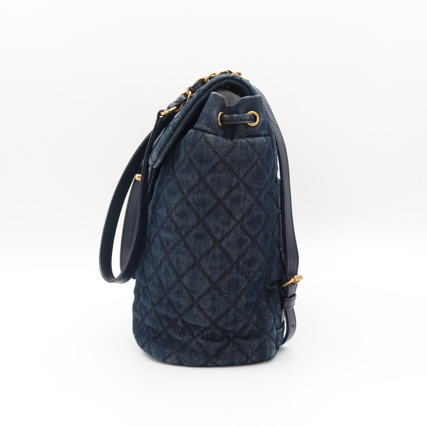 Chanel Blue Denim Urban Spirit Backpack [Used]