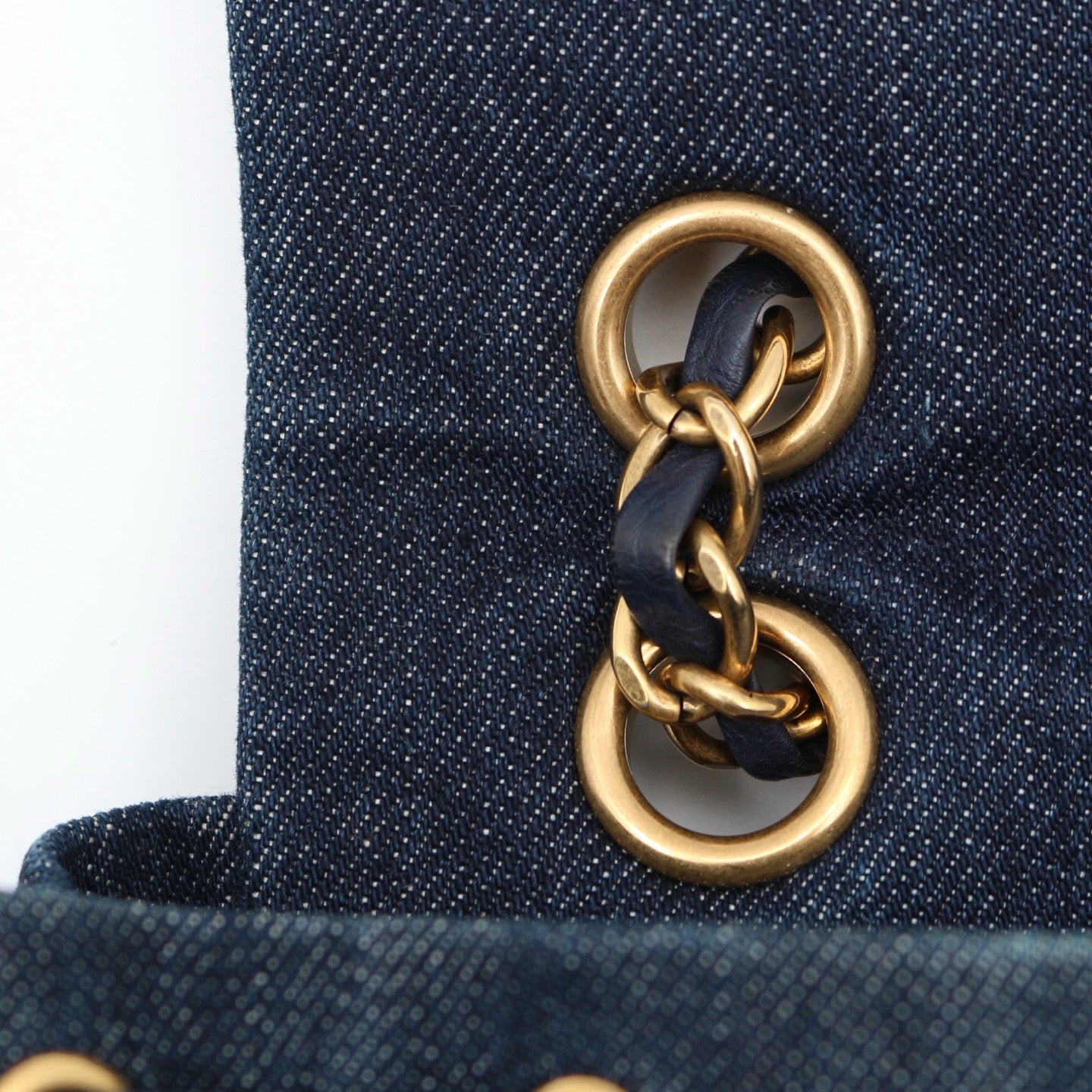 Chanel Blue Denim Urban Spirit Backpack [Used]