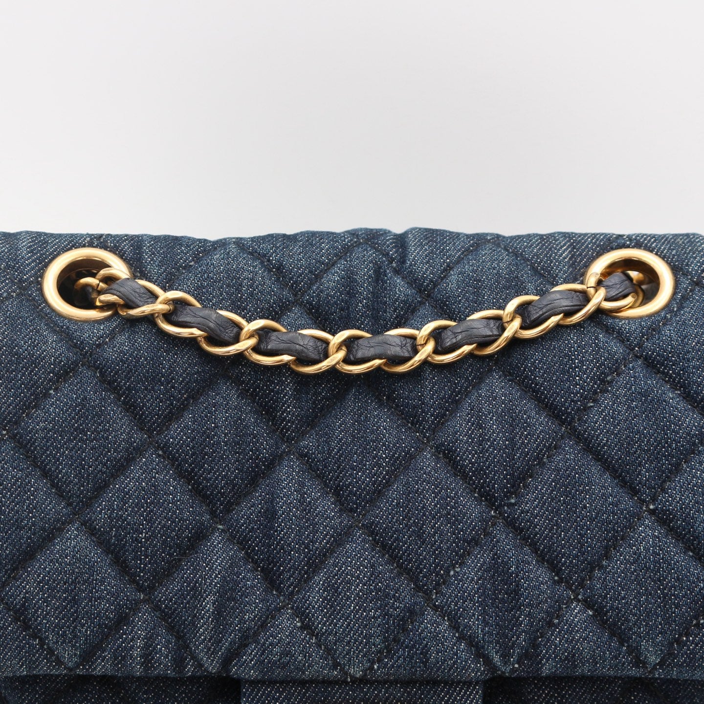 Chanel Blue Denim Urban Spirit Backpack [Used]