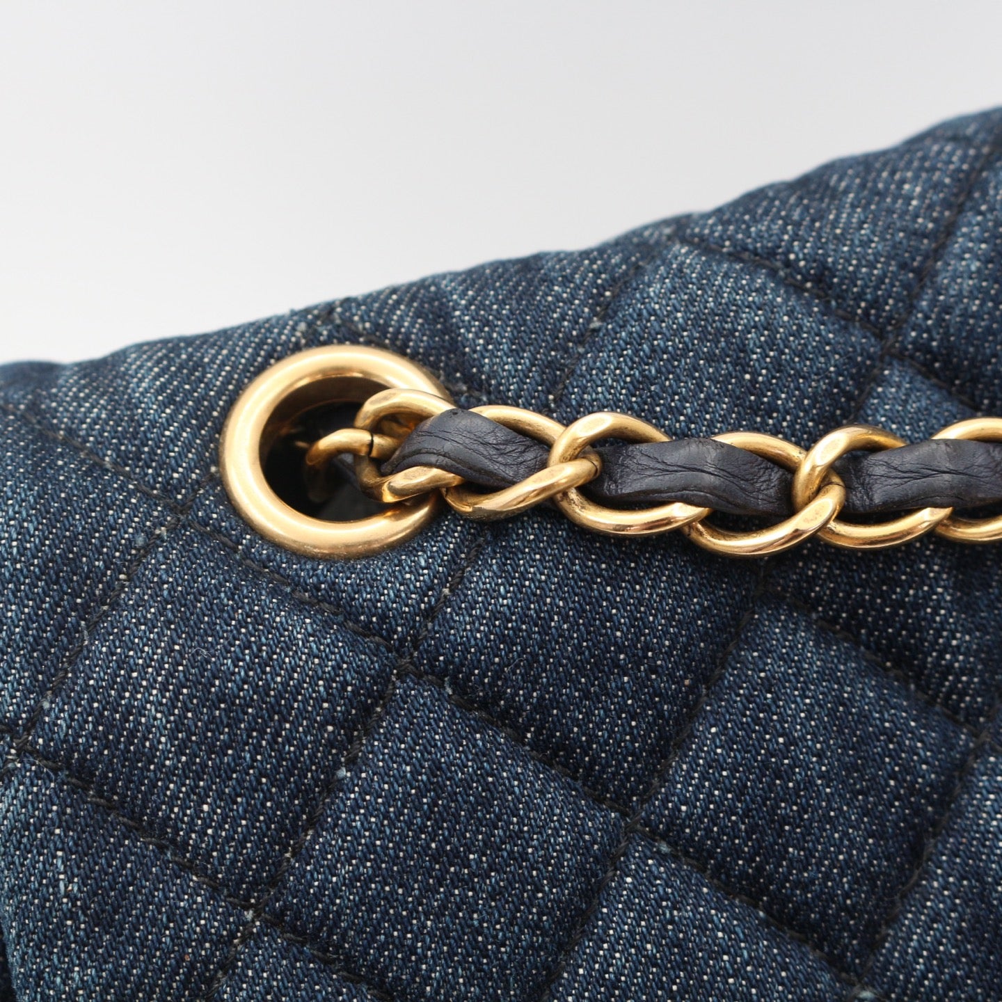Chanel Blue Denim Urban Spirit Backpack [Used]