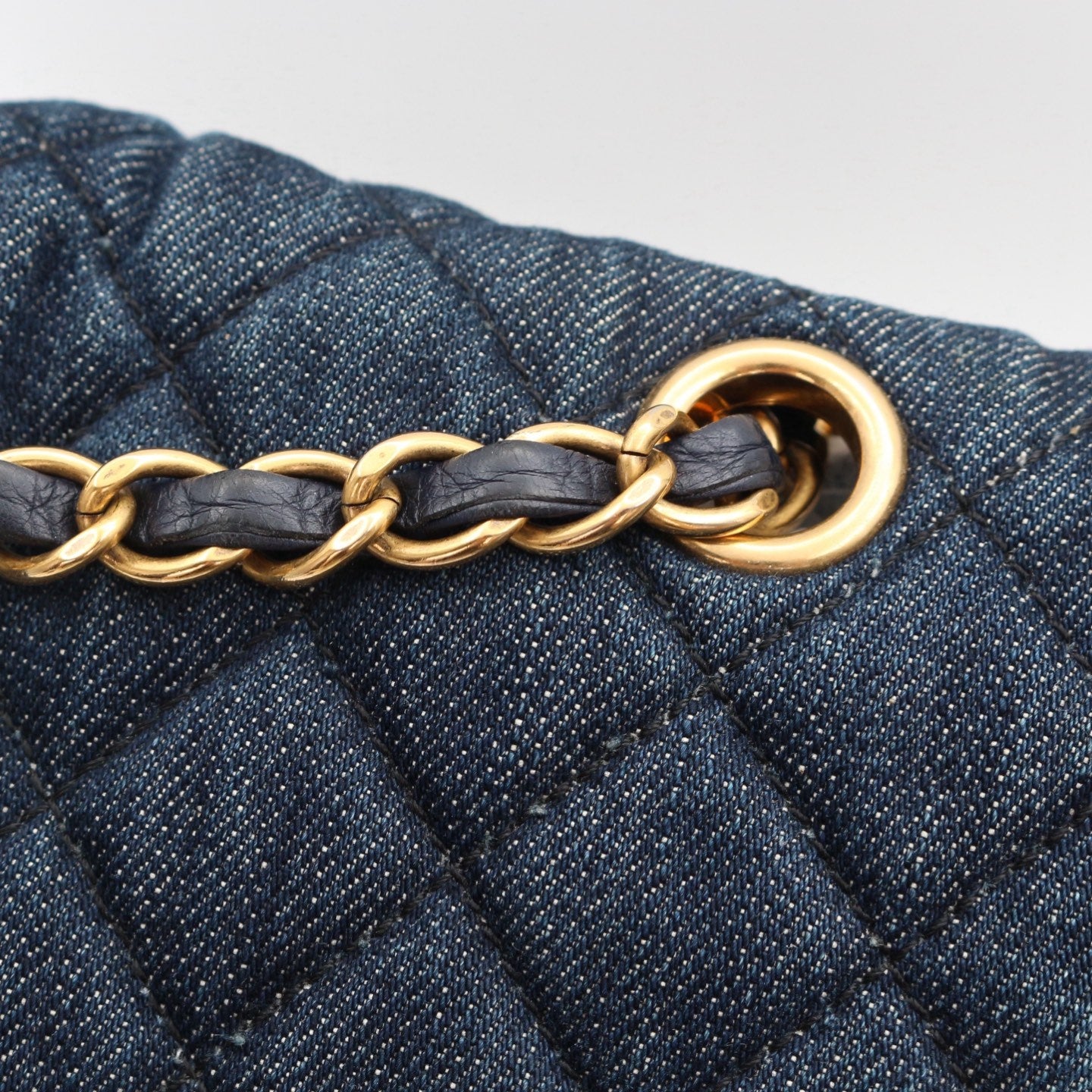 Chanel Blue Denim Urban Spirit Backpack [Used]