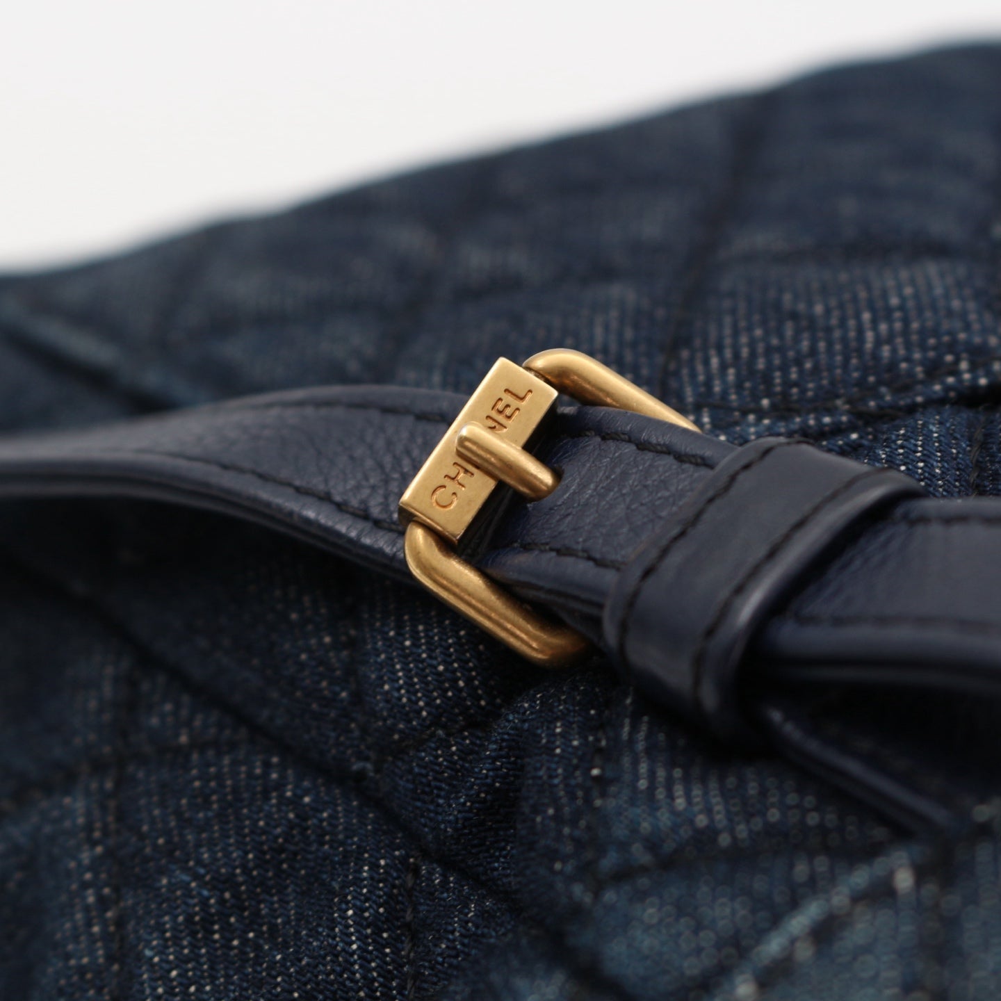 Chanel Blue Denim Urban Spirit Backpack [Used]