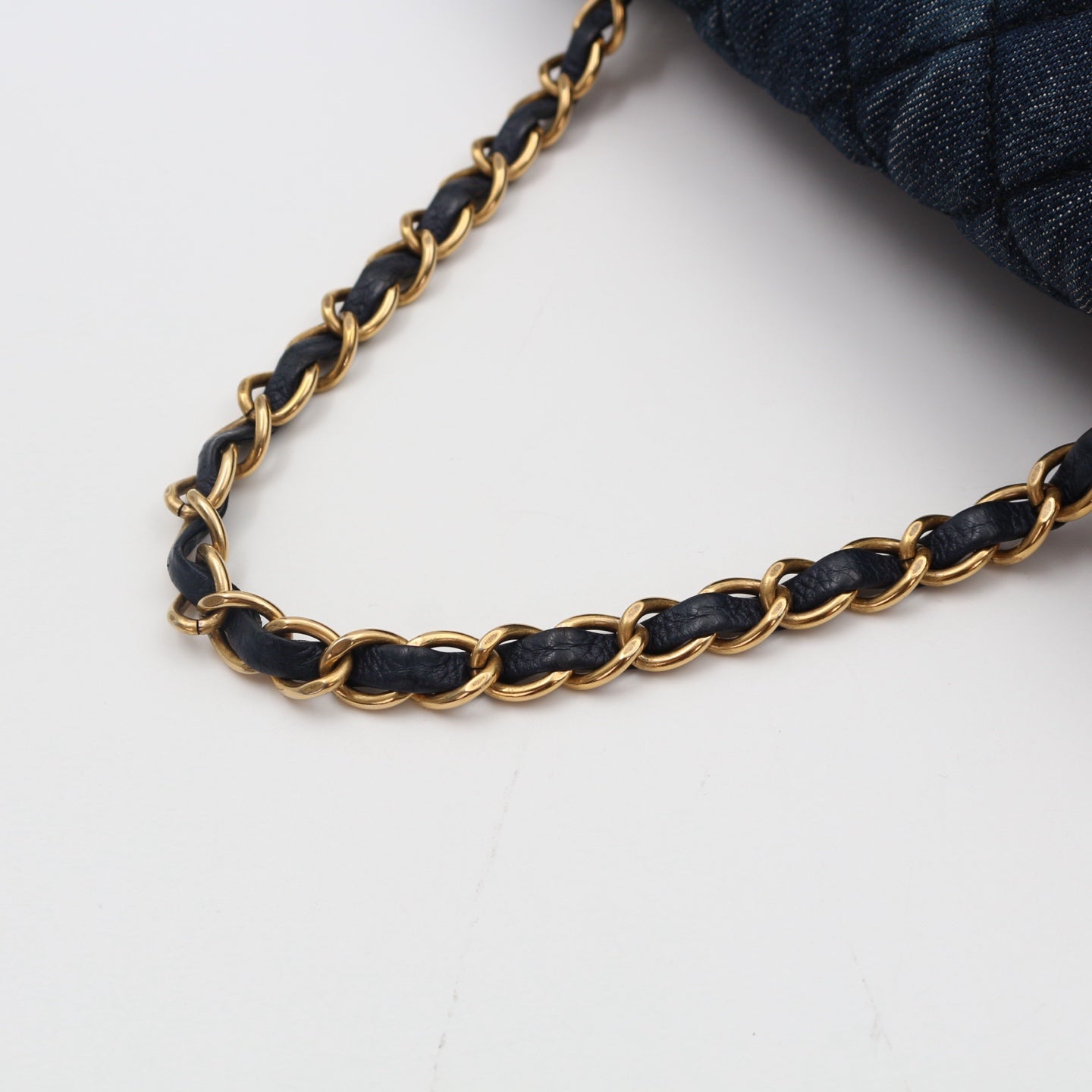 Chanel Blue Denim Urban Spirit Backpack [Used]