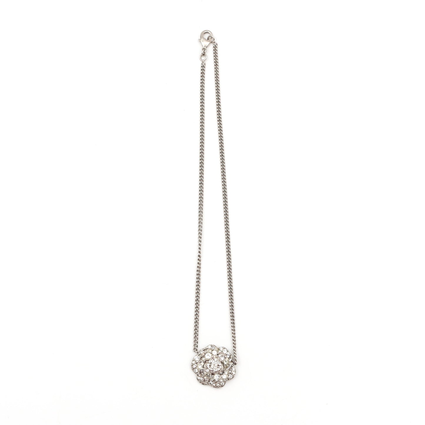 Chanel Camellia Flower Necklace [Used]
