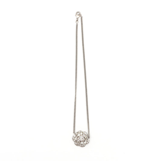 Chanel Camellia Flower Necklace [Used]