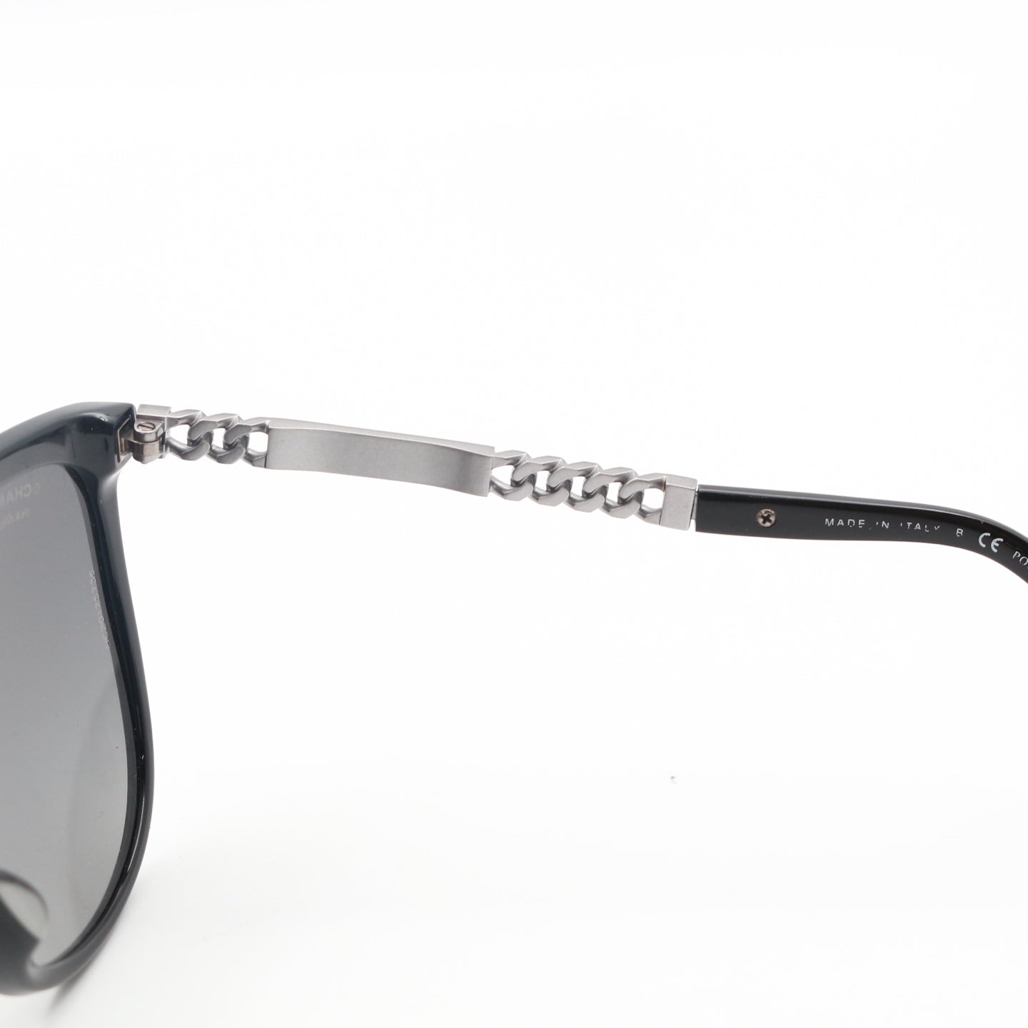 Chanel Chain Temple Cat-Eye Sunglasses [Used]