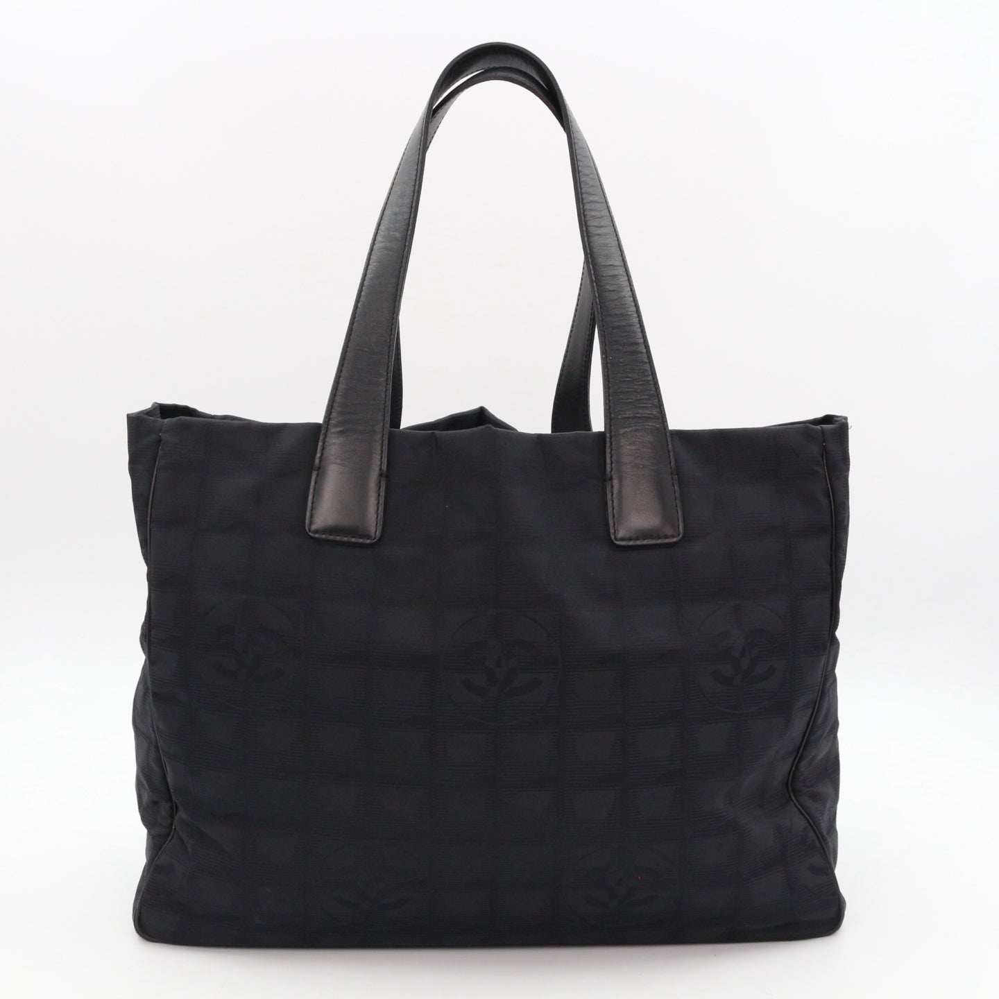 Chanel Black New Travel Line Nylon Tote Bag [Used]