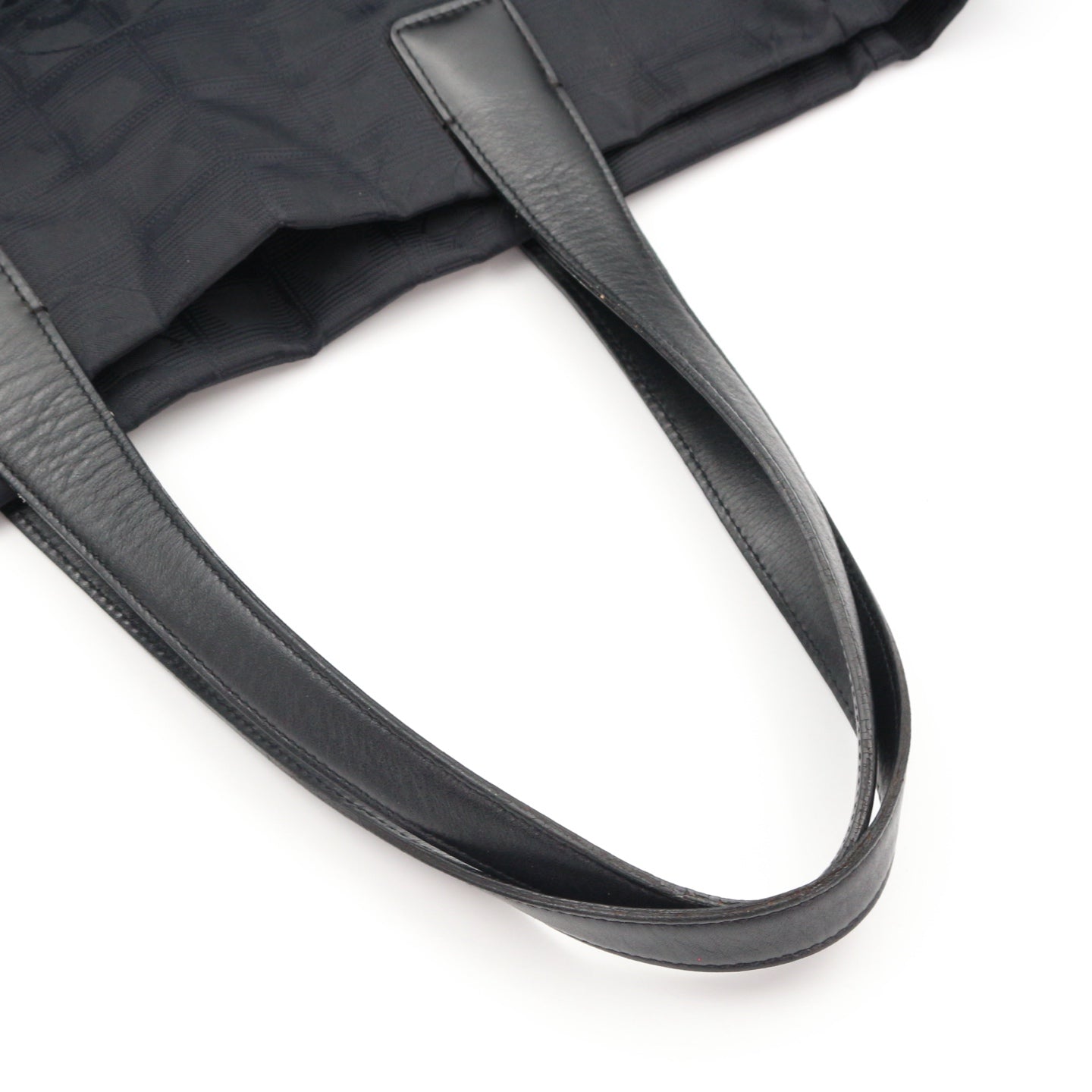 Chanel Black New Travel Line Nylon Tote Bag [Used]