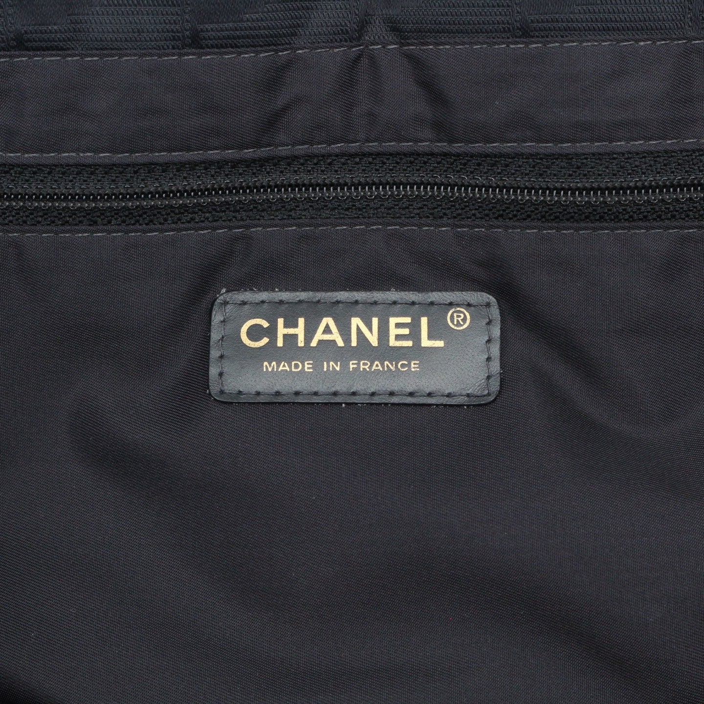 Chanel Black New Travel Line Nylon Tote Bag [Used]