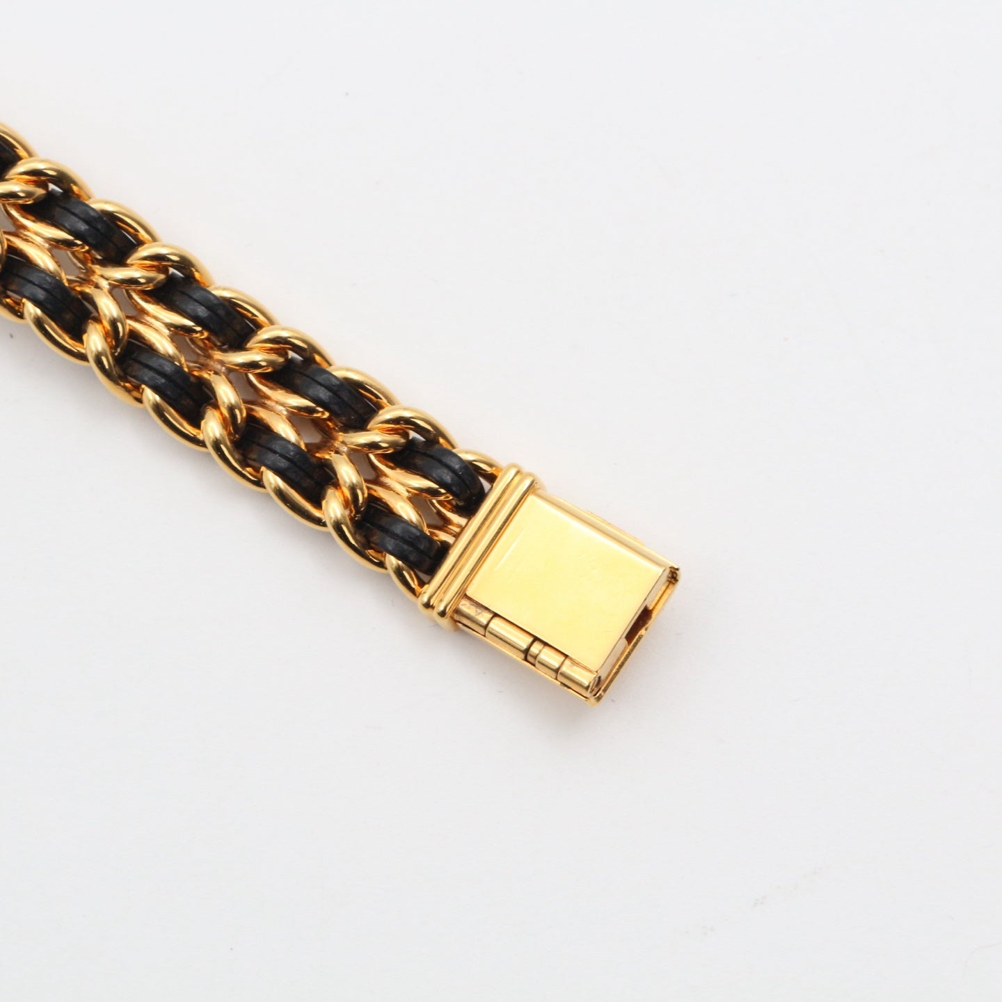 Chanel Première Black and Gold M Size Watch [Used]