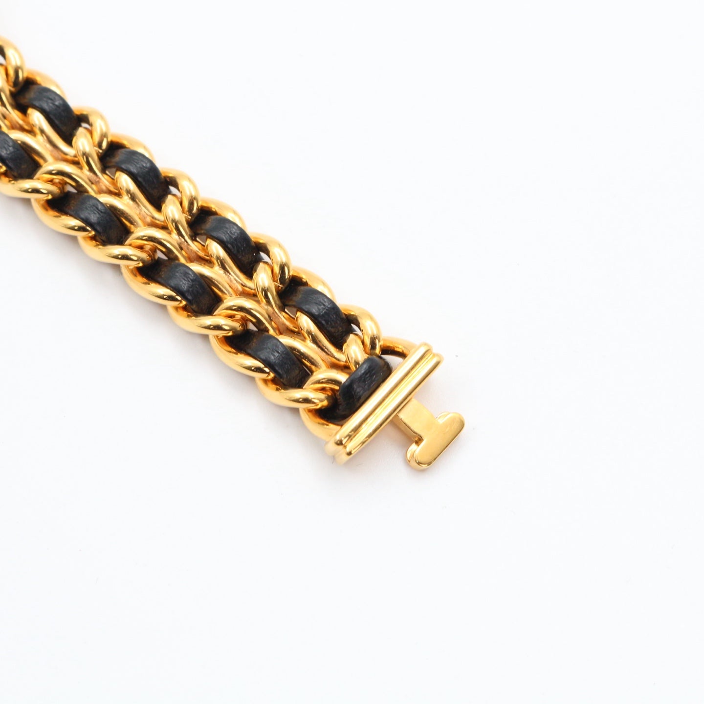 Chanel Première Black and Gold M Size Watch [Used]