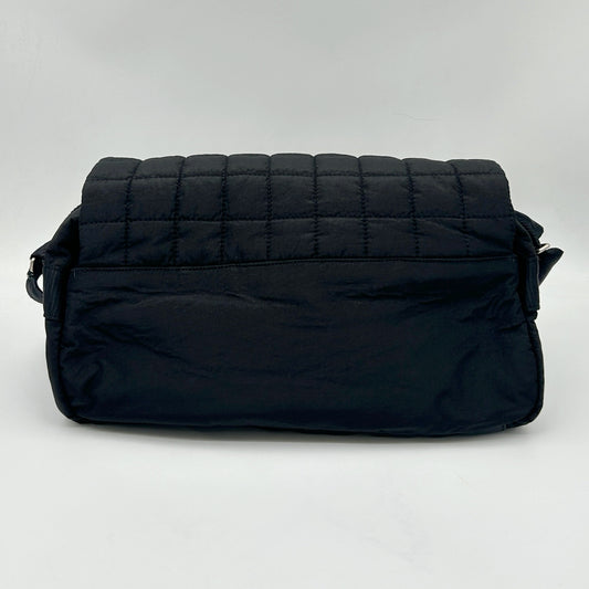 Chanel Black Nylon Sports Line Messenger Bag [Used]