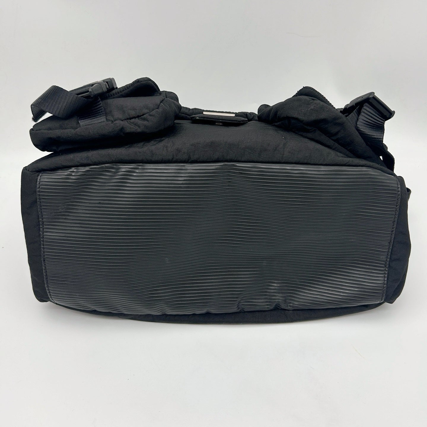 Chanel Black Nylon Sports Line Messenger Bag [Used]
