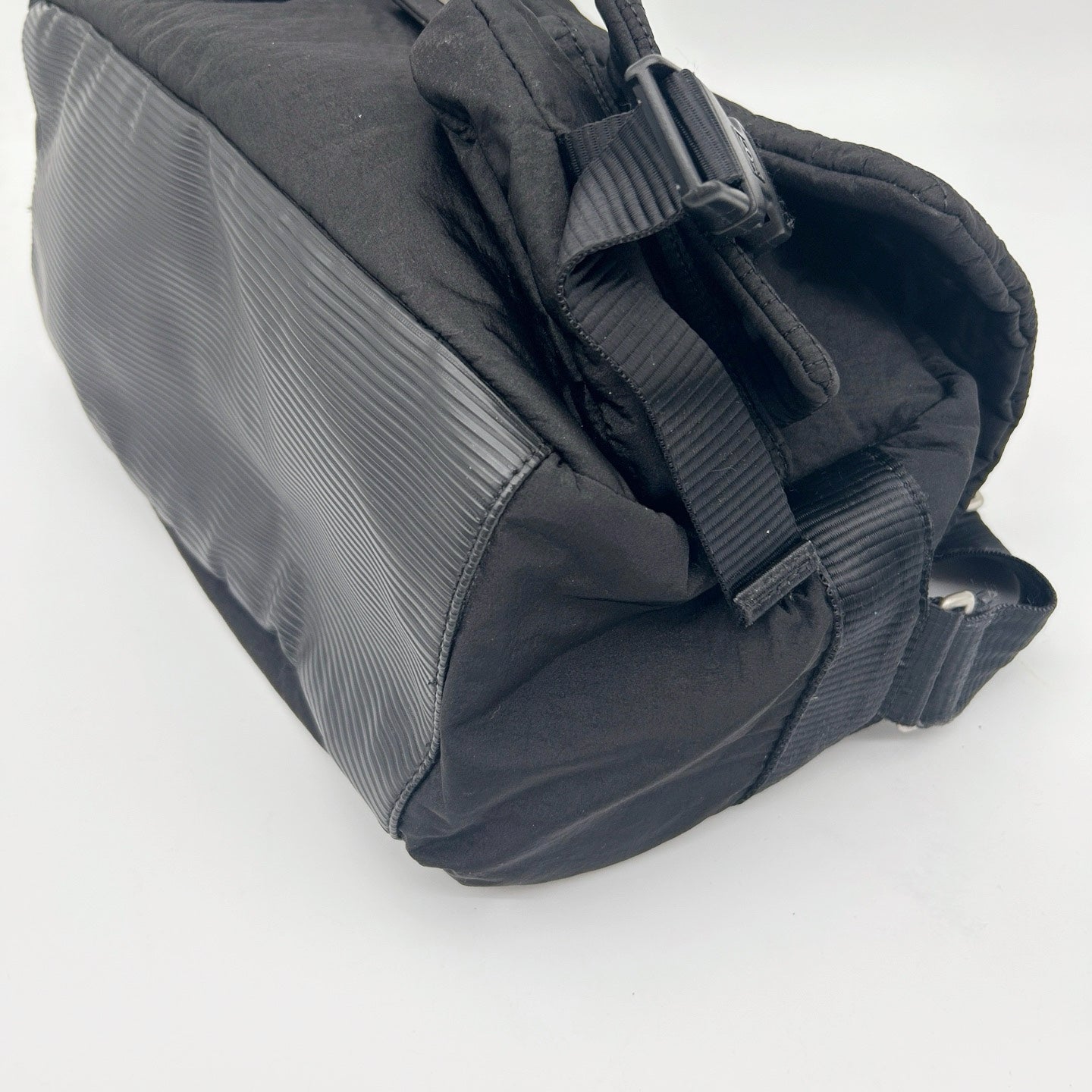 Chanel Black Nylon Sports Line Messenger Bag [Used]