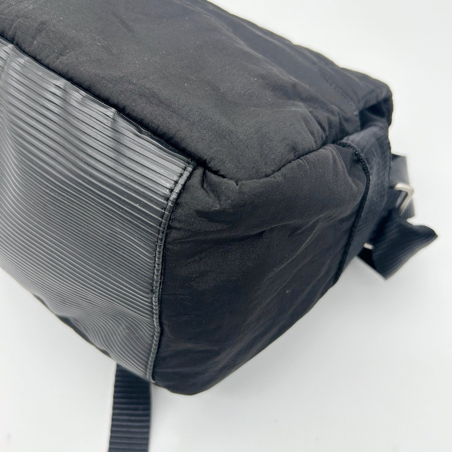 Chanel Black Nylon Sports Line Messenger Bag [Used]