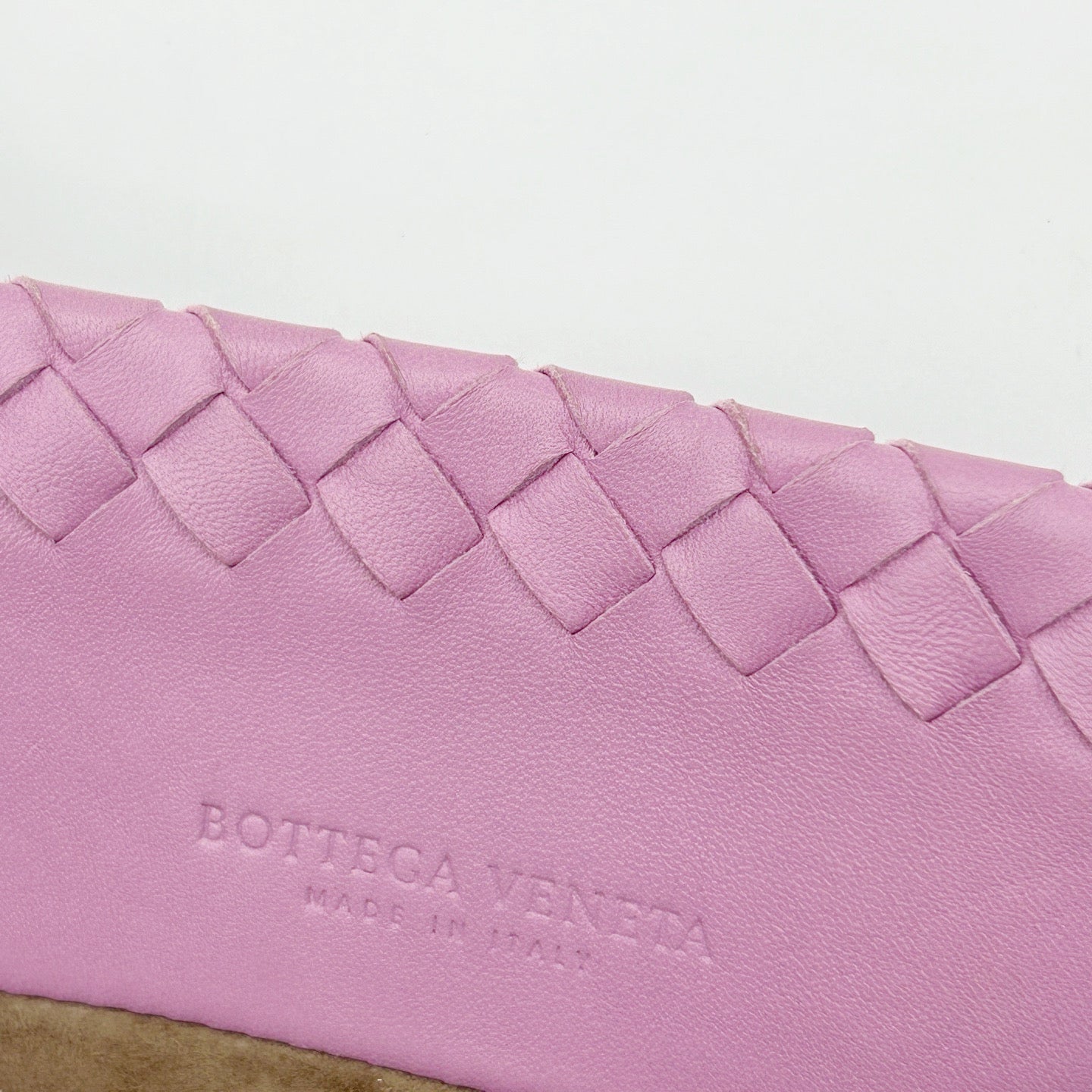Bottega Veneta Purple Intrecciato Shoulder Tote Bag [Used]