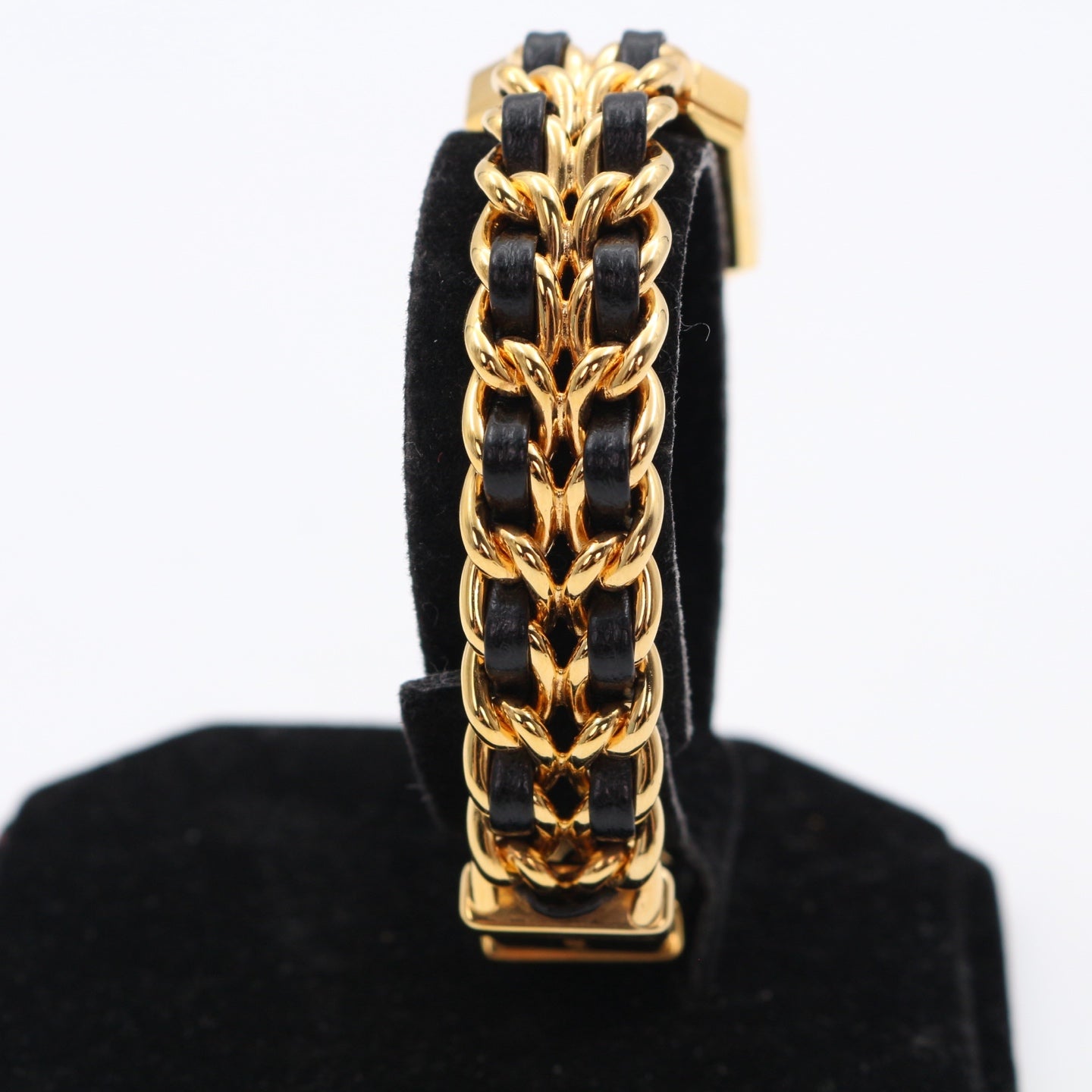 Chanel Première Black and Gold L Size Watch [Used]