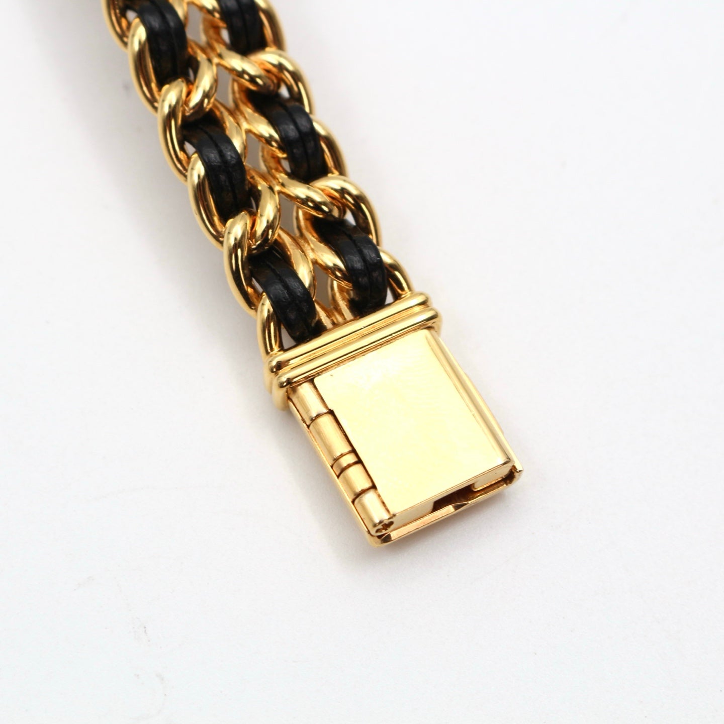 Chanel Première Black and Gold L Size Watch [Used]