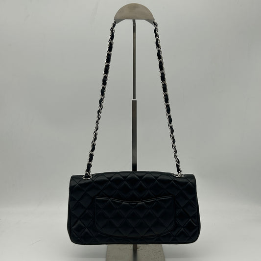 Chanel Quilted Lambskin CF Shoulder Bag Black [Used]