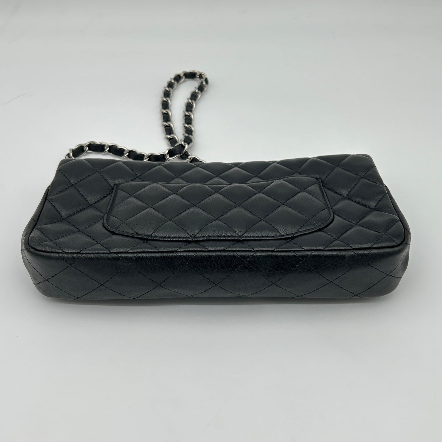 Chanel Quilted Lambskin CF Shoulder Bag Black [Used]