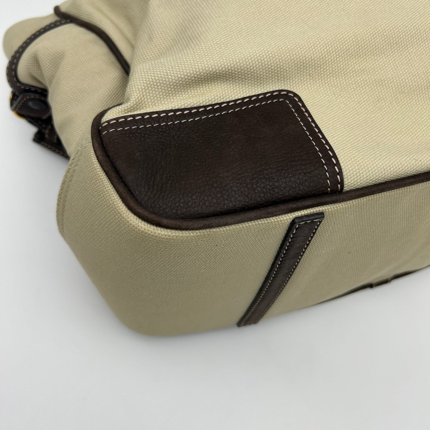 Loewe Anagram Canvas 2-Way Tote Bag Beige / Brown [Used]