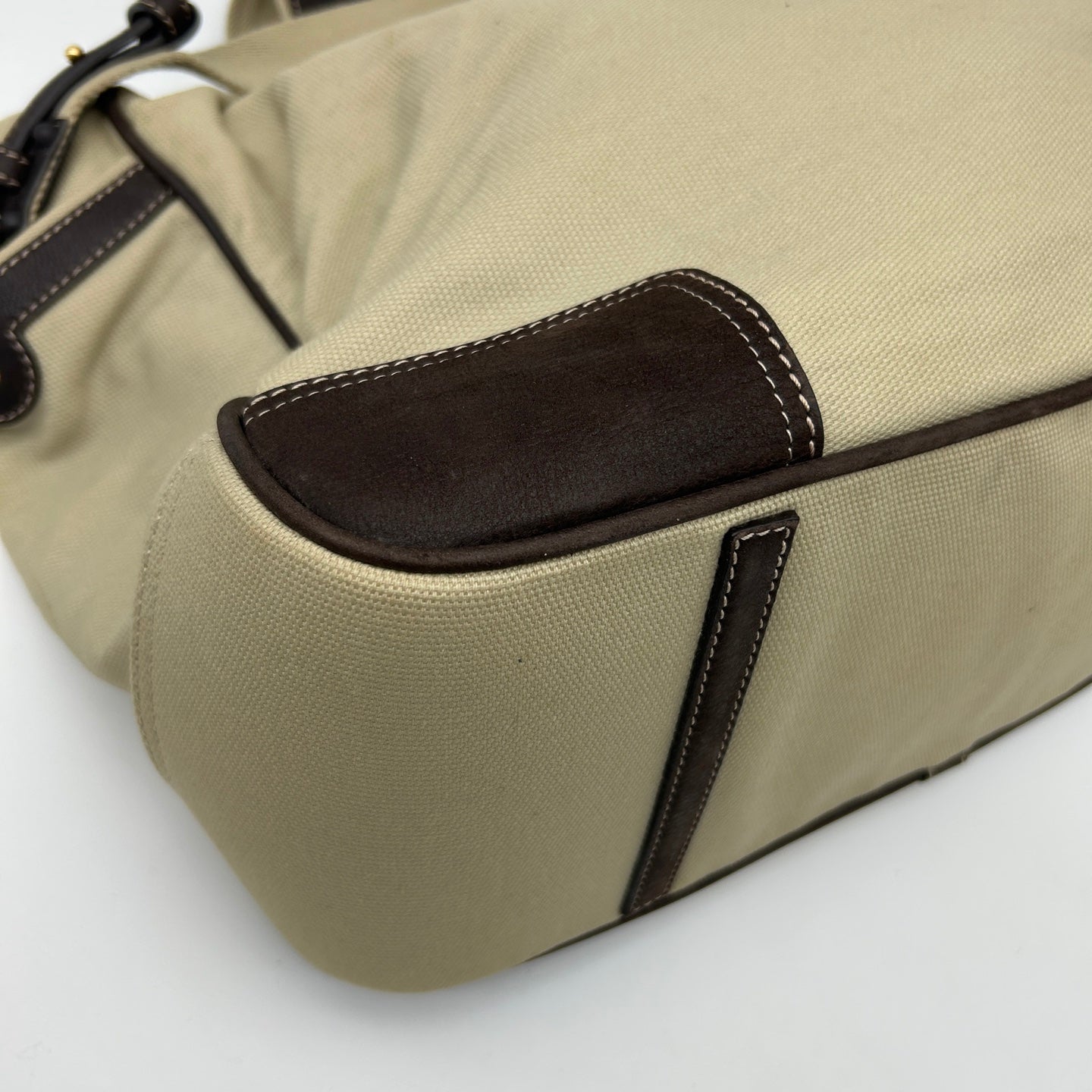 Loewe Anagram Canvas 2-Way Tote Bag Beige / Brown [Used]