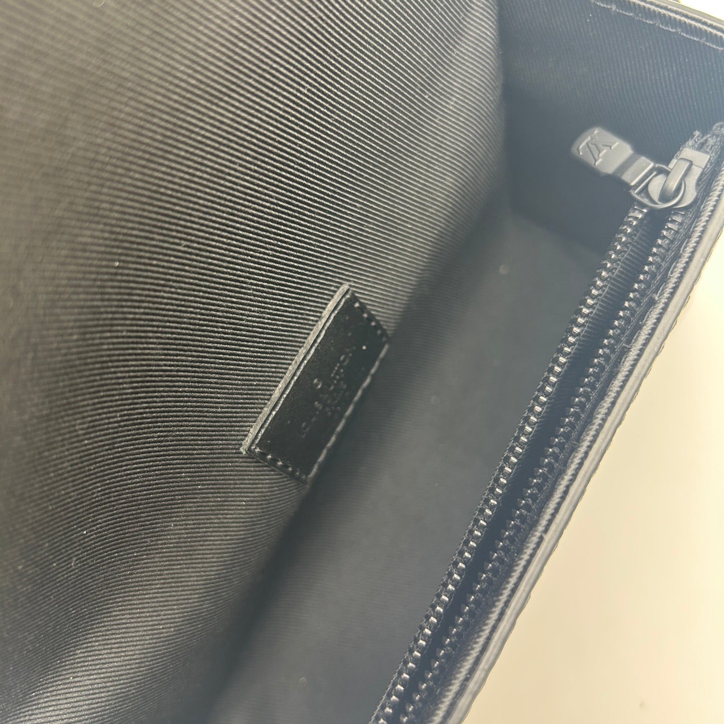 Louis Vuitton Monogram Eclipse Soft Trunk Wallet Black [Used]