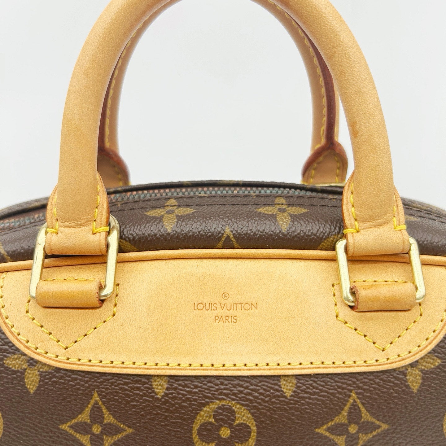 Louis Vuitton Monogram Trouville Handbag [Used]