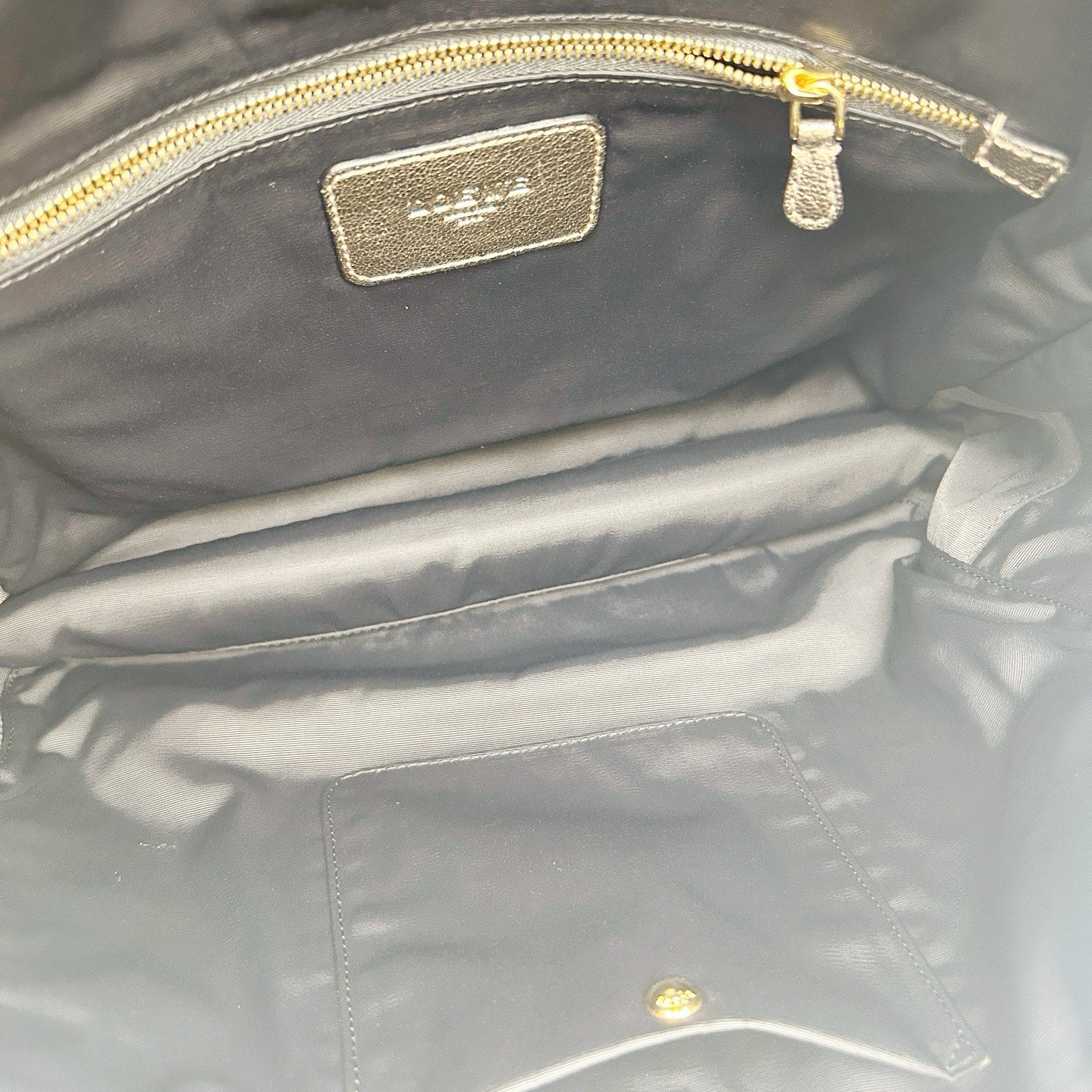 Loewe Metallic Bronze Anagram Flap Shoulder Bag [Used]