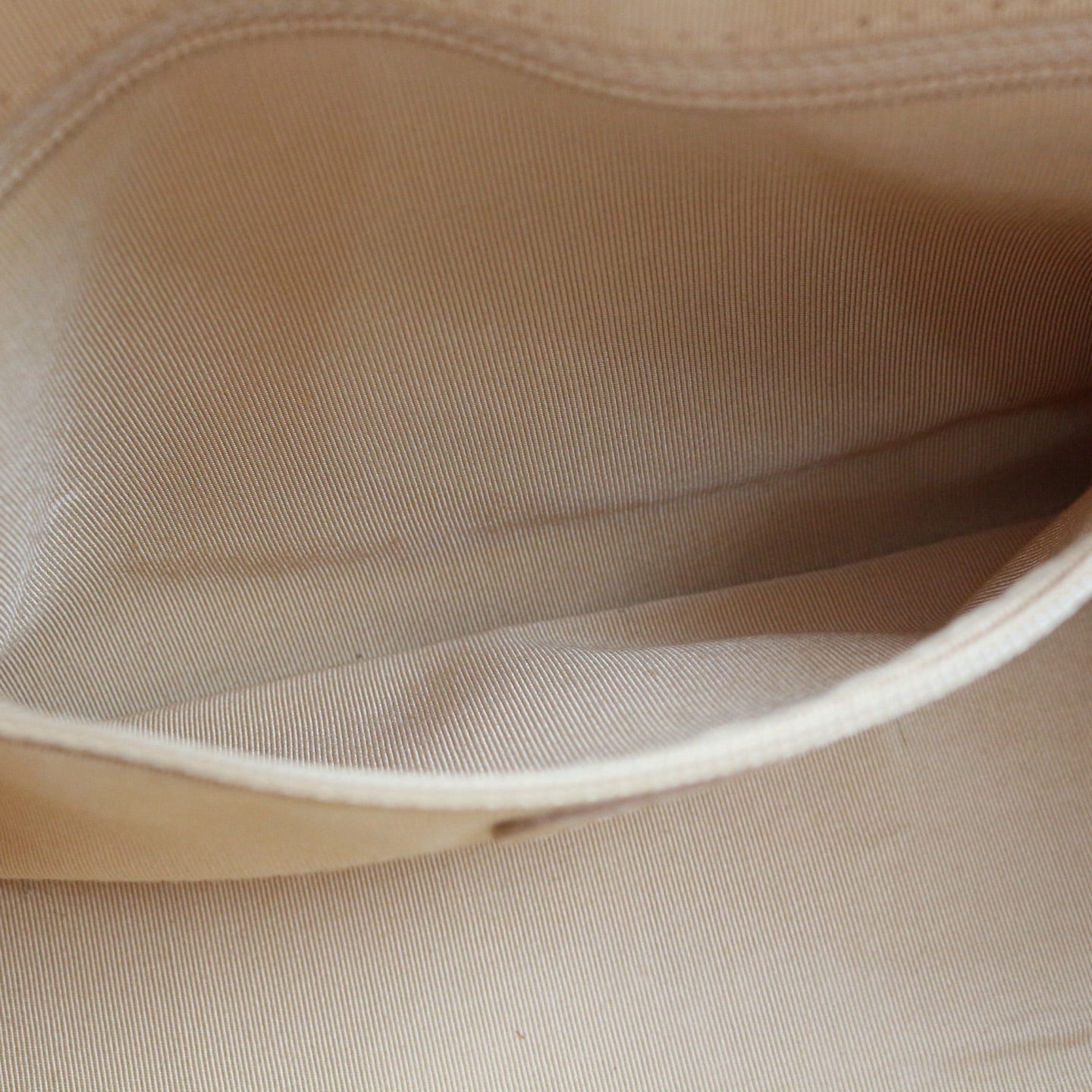 CHANEL Beige Caviar Leather Small Bowling Bag [Used]