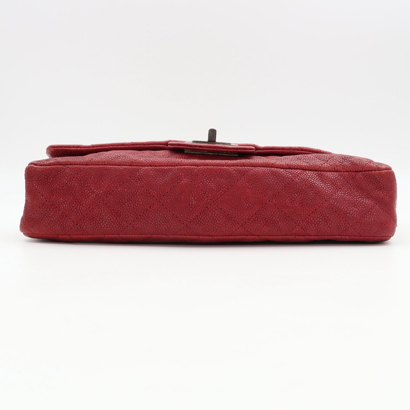 CHANEL Red Caviar Leather 2.55 Reissue Flap Bag [Used]