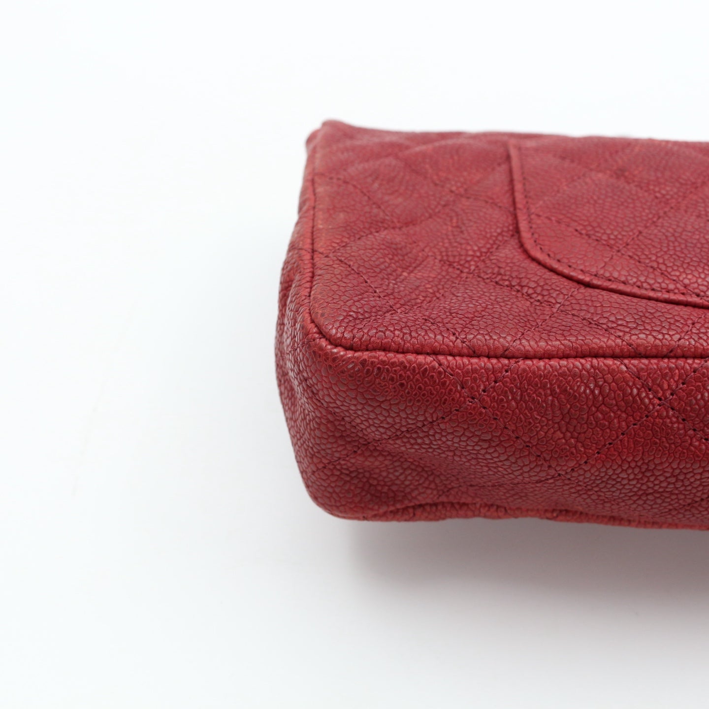 CHANEL Red Caviar Leather 2.55 Reissue Flap Bag [Used]
