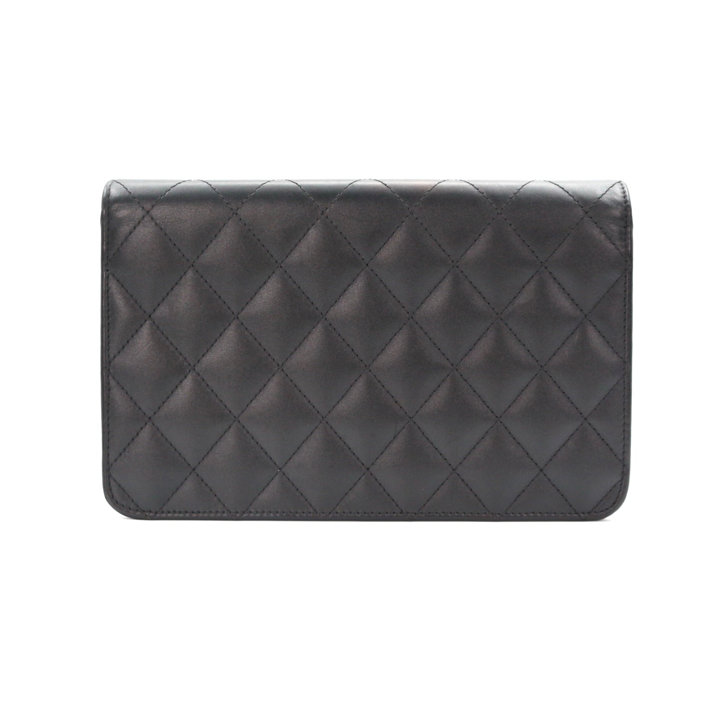 CHANEL Black Cambon Ligne Wallet On Chain [Used]