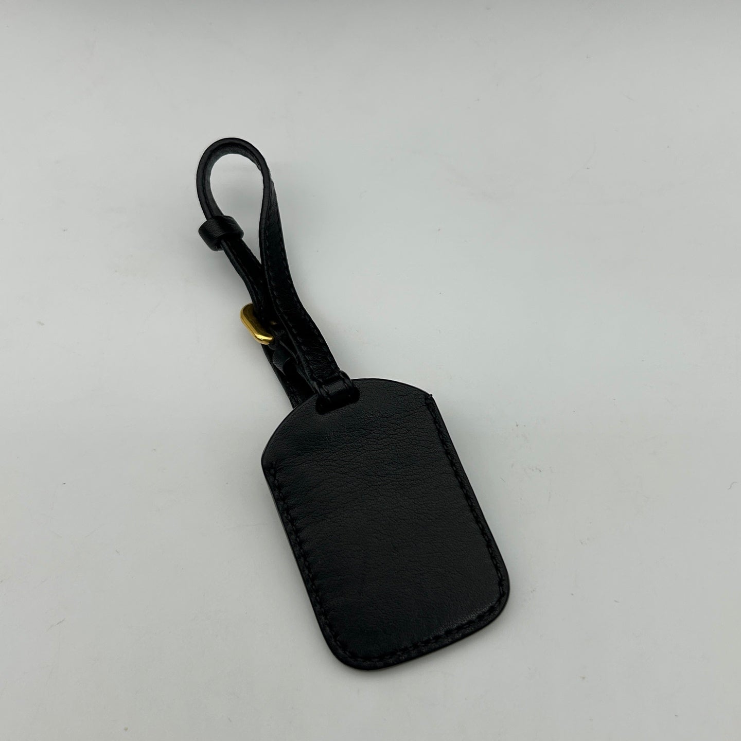 Prada Black Leather Ring Hobo Bag [Used]