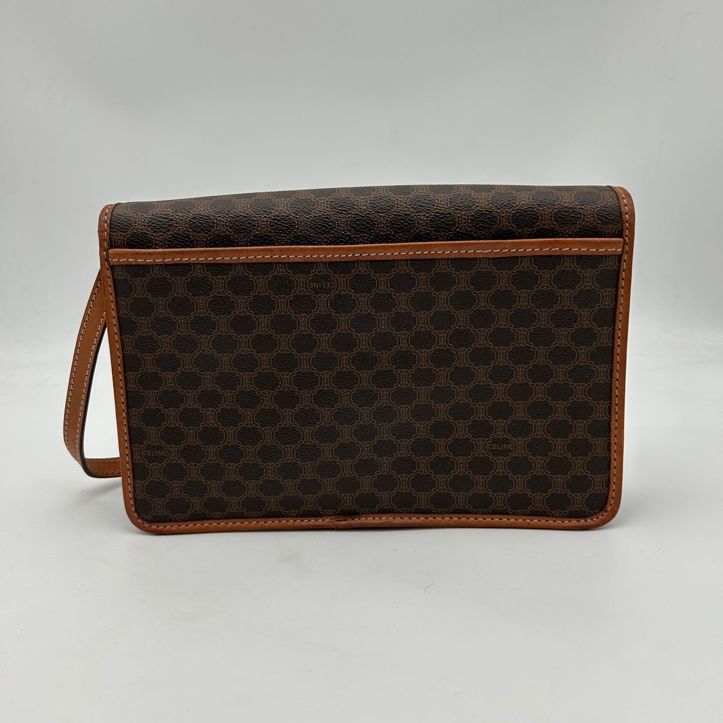CELINE Macadam Envelope Crossbody Bag [Used]