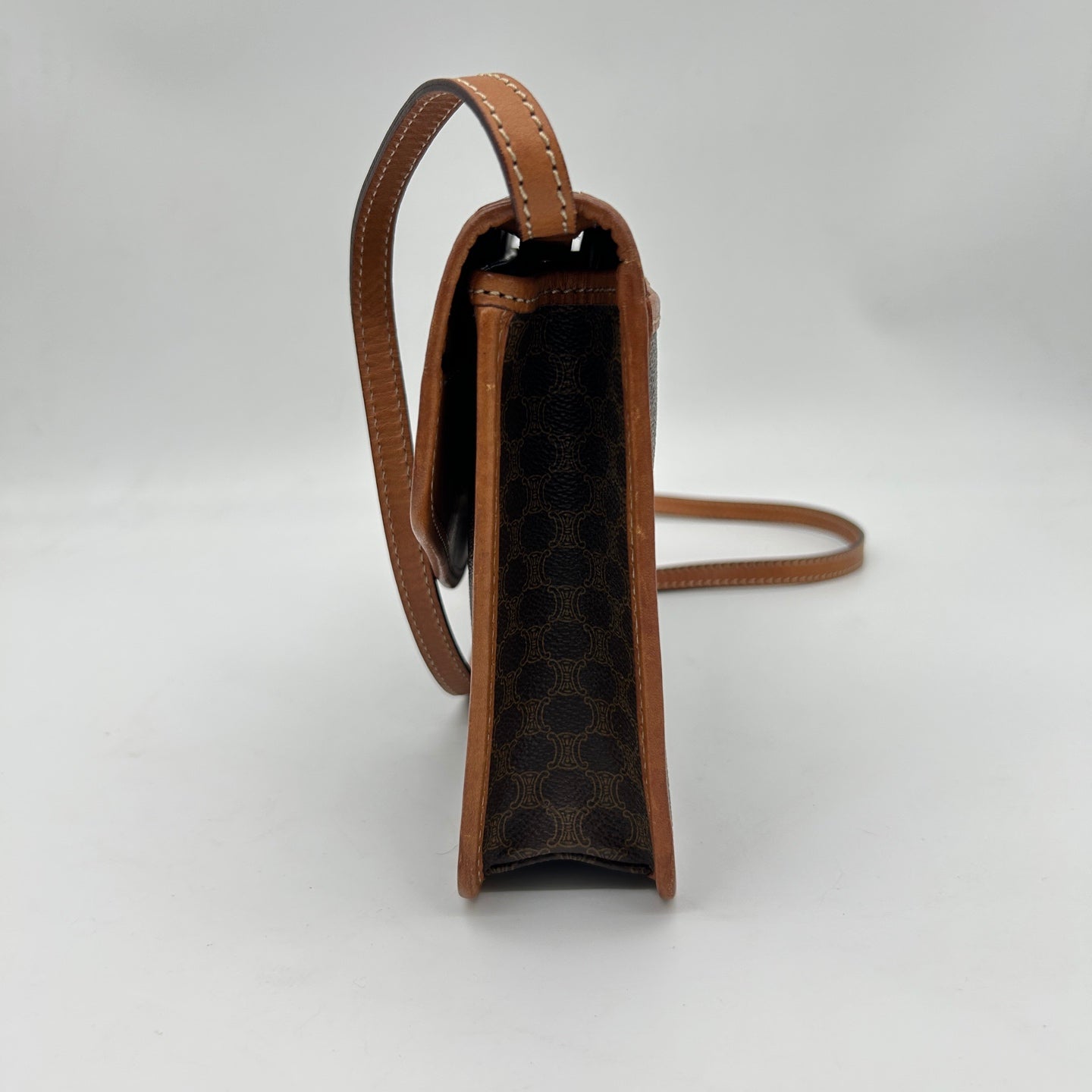 CELINE Macadam Envelope Crossbody Bag [Used]