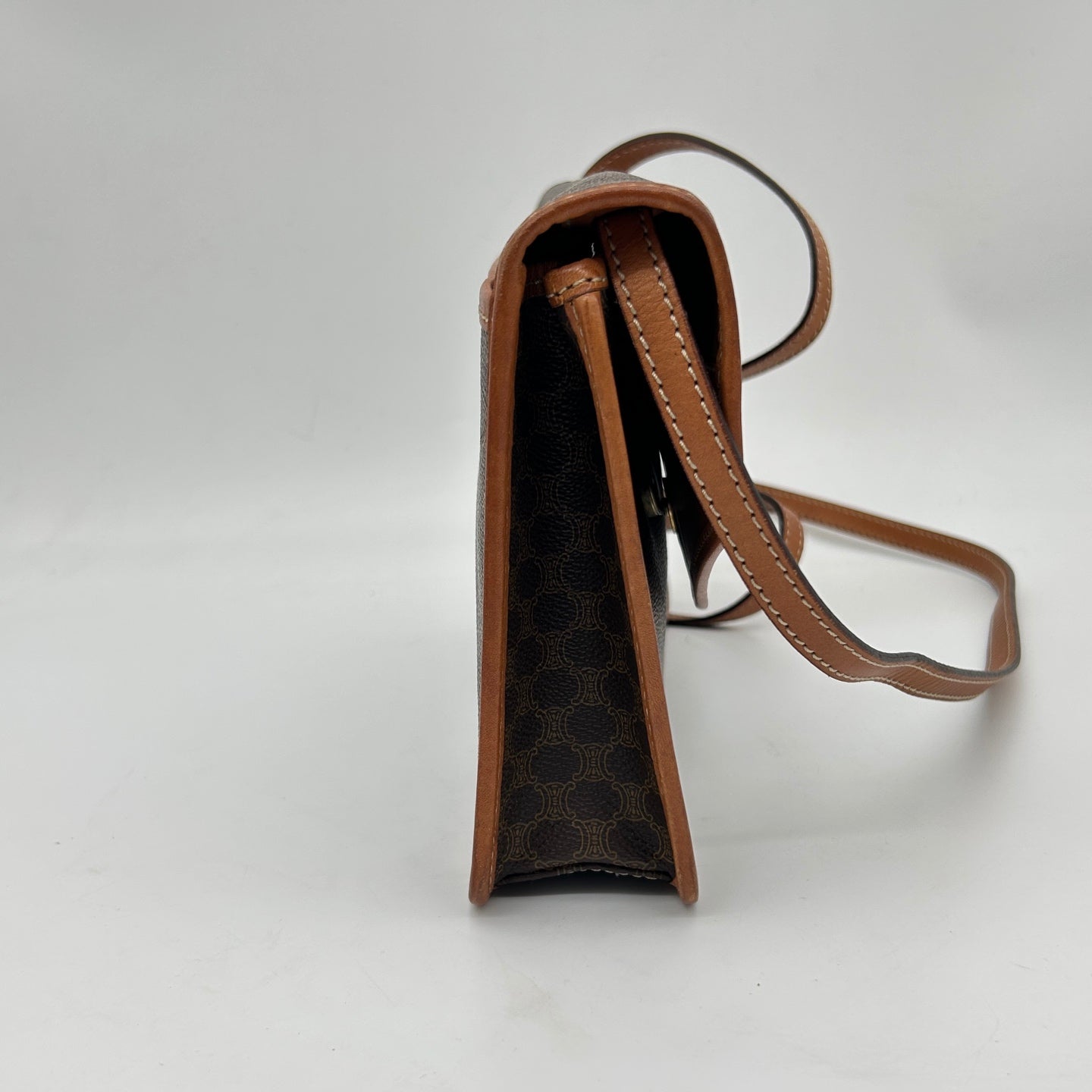 CELINE Macadam Envelope Crossbody Bag [Used]