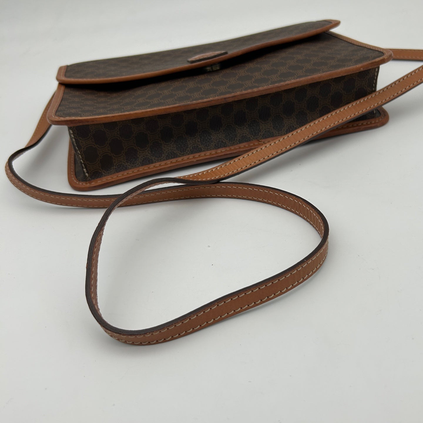 CELINE Macadam Envelope Crossbody Bag [Used]