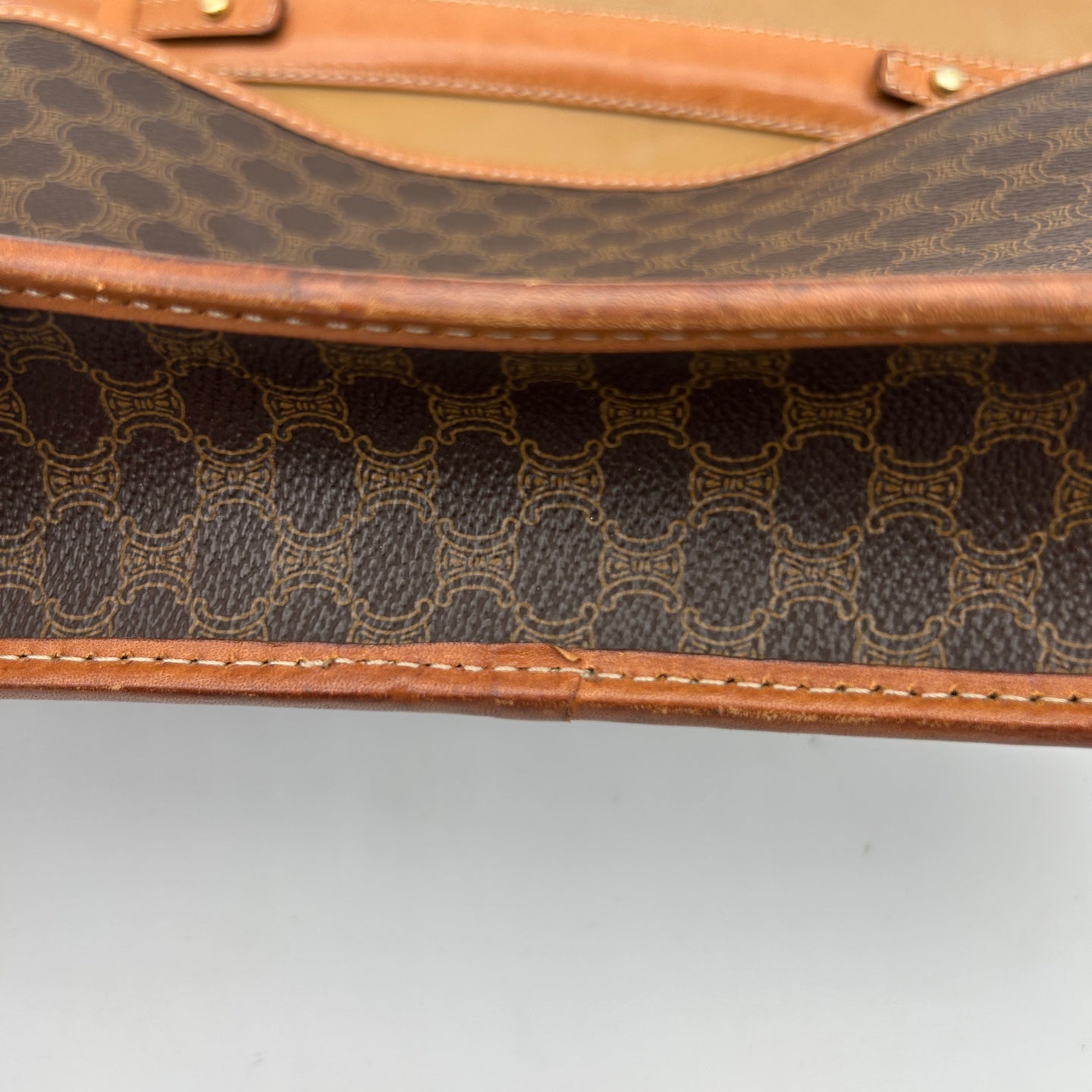 CELINE Macadam Envelope Crossbody Bag [Used]