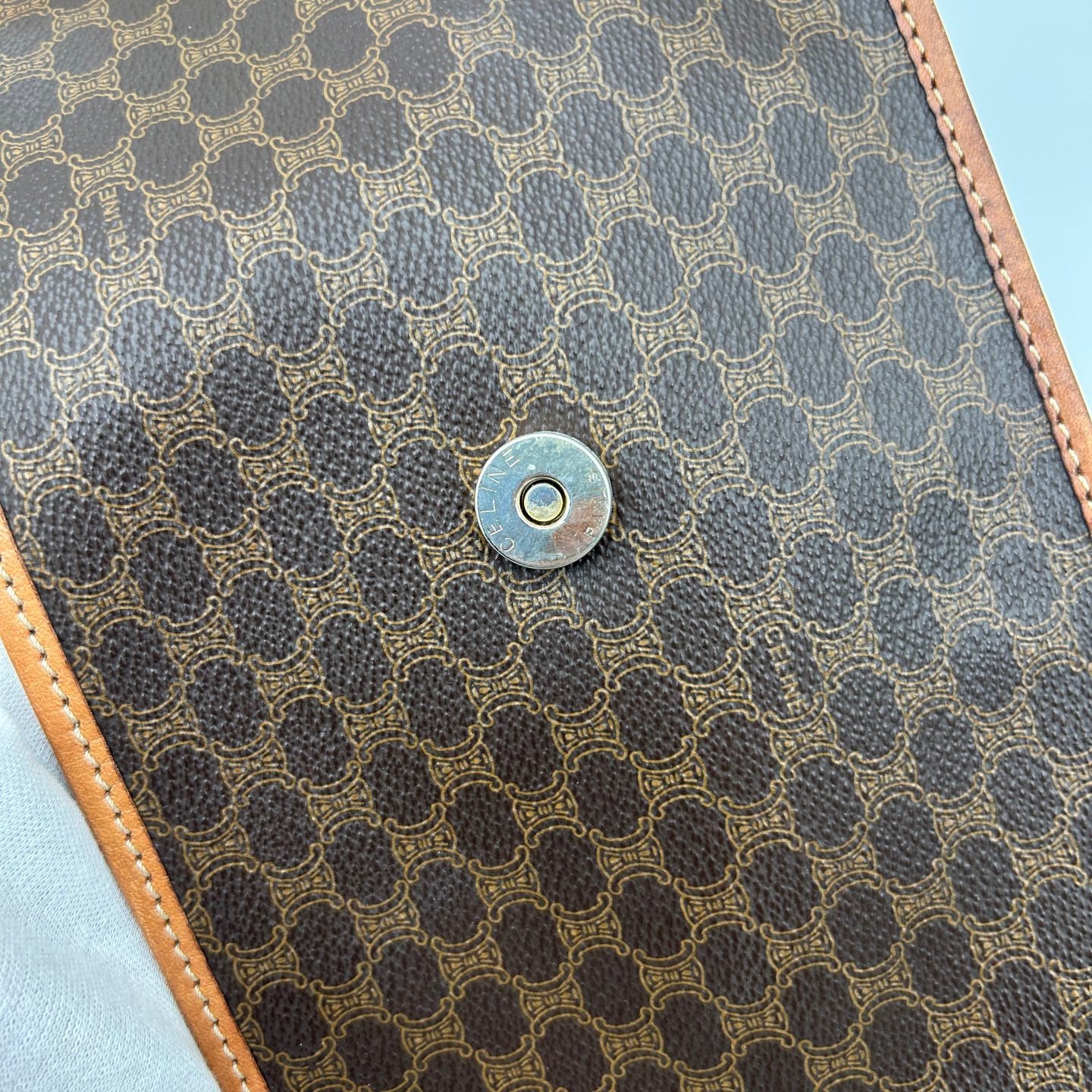 CELINE Macadam Envelope Crossbody Bag [Used]