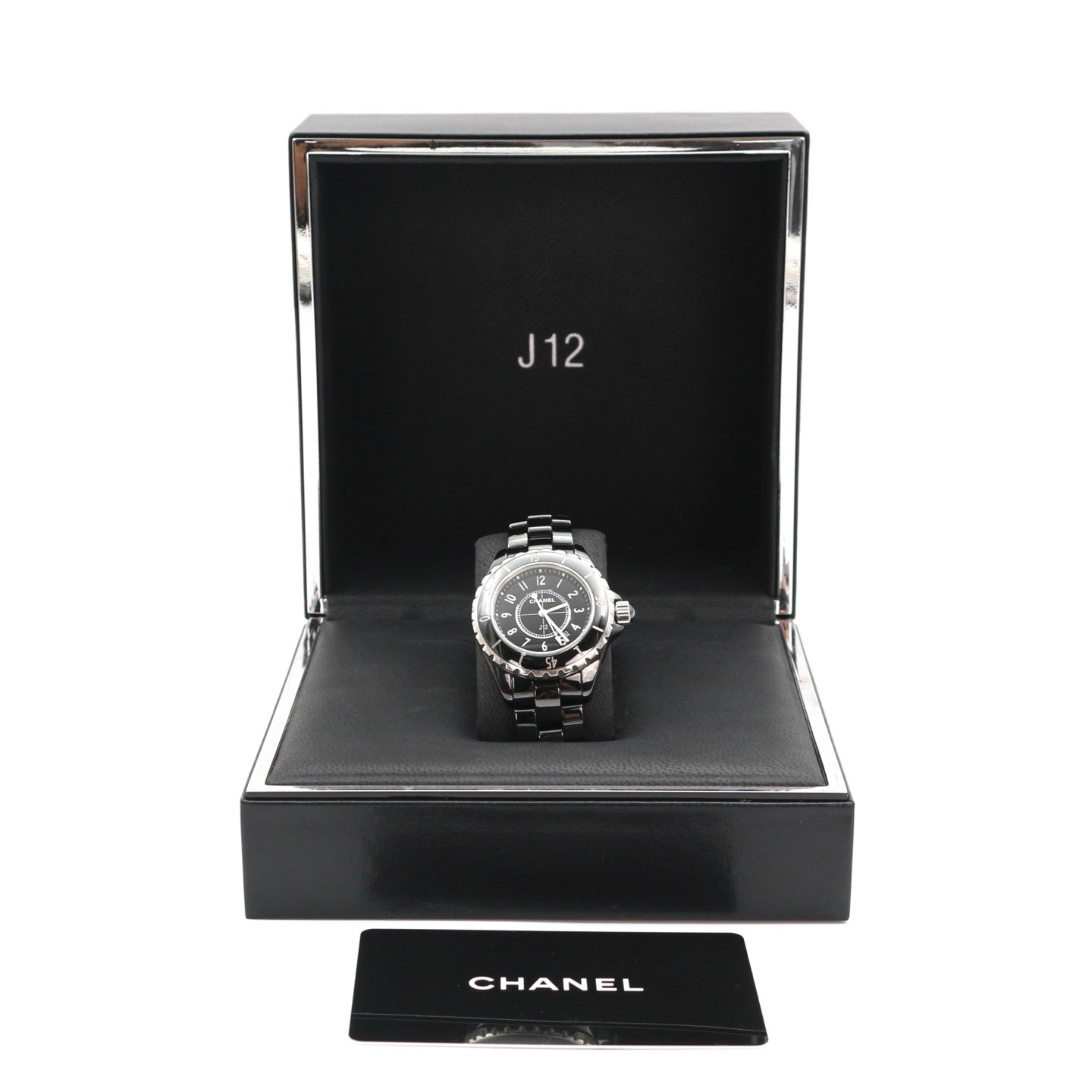 CHANEL J12 Black Ceramic Quartz Watch 33mm [Used]