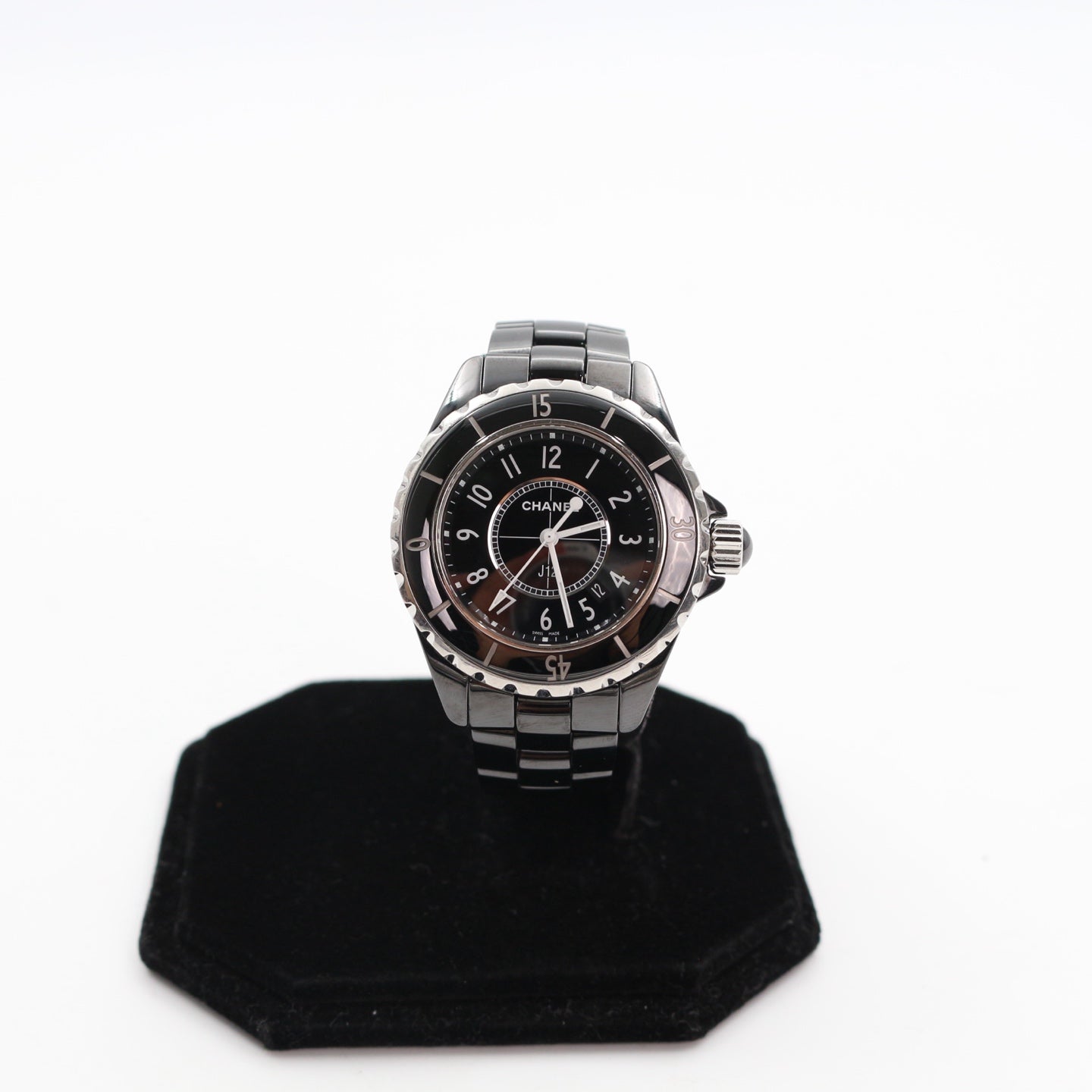 CHANEL J12 Black Ceramic Quartz Watch 33mm [Used]