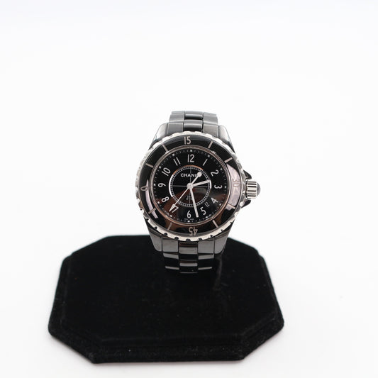 CHANEL J12 Black Ceramic Quartz Watch 33mm [Used]