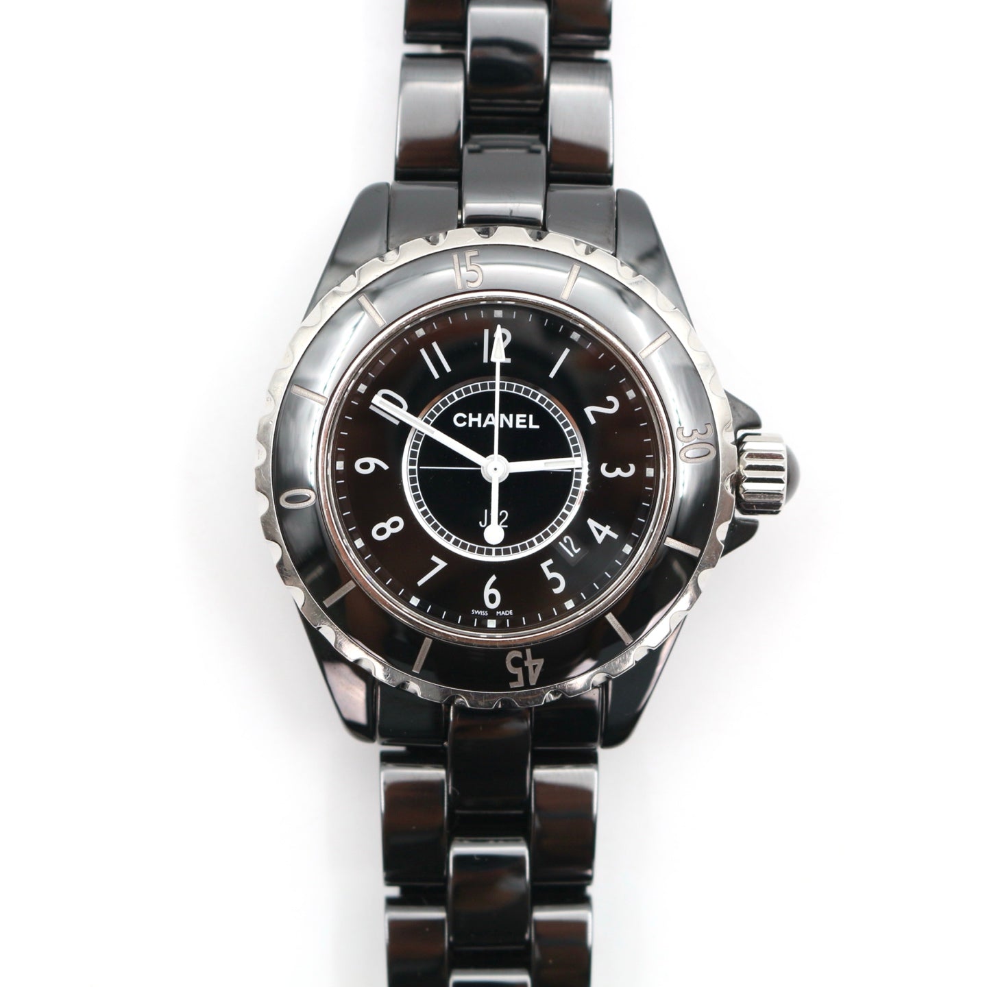 CHANEL J12 Black Ceramic Quartz Watch 33mm [Used]