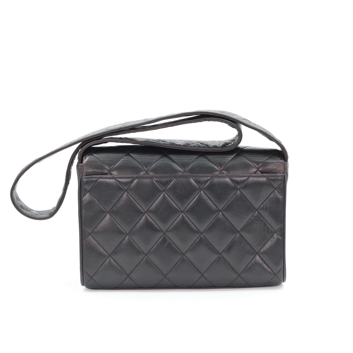 CHANEL So Black Lambskin CC Messenger Bag [Used]