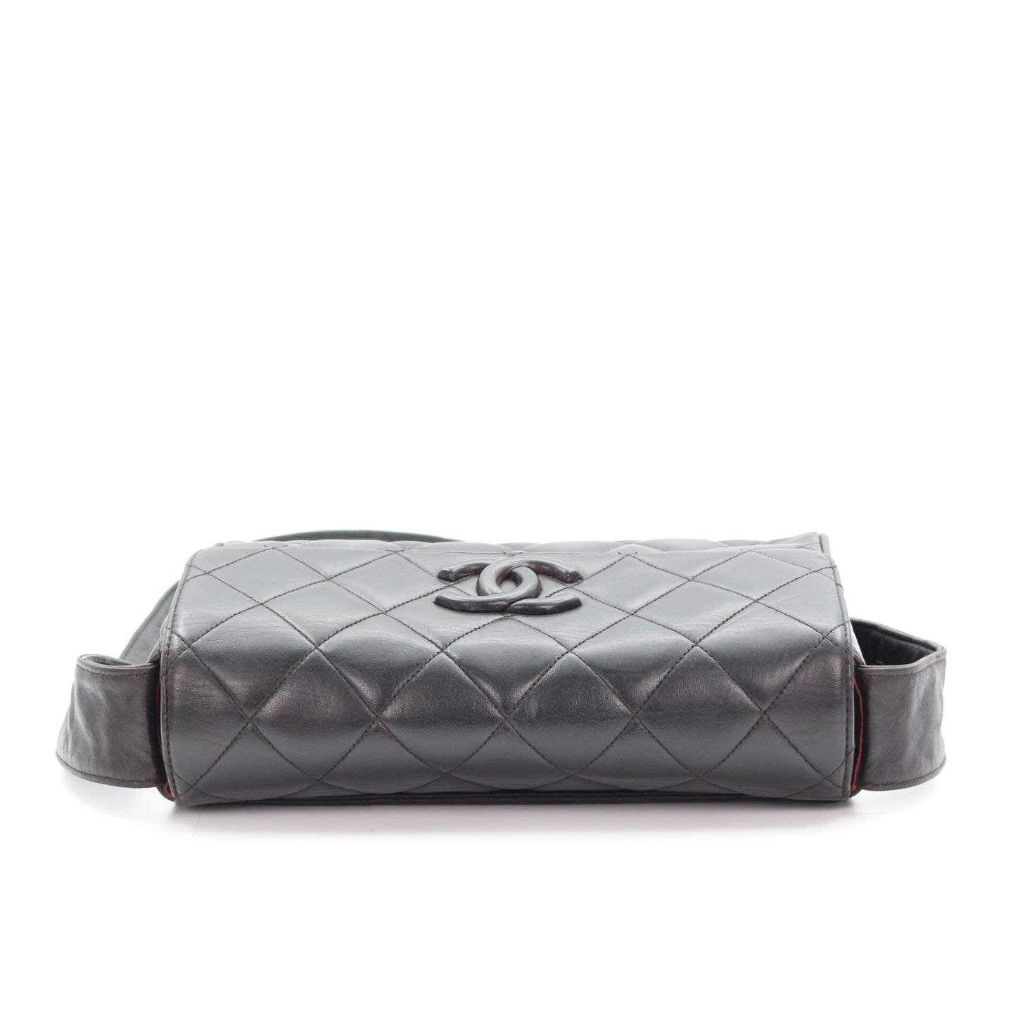 CHANEL So Black Lambskin CC Messenger Bag [Used]