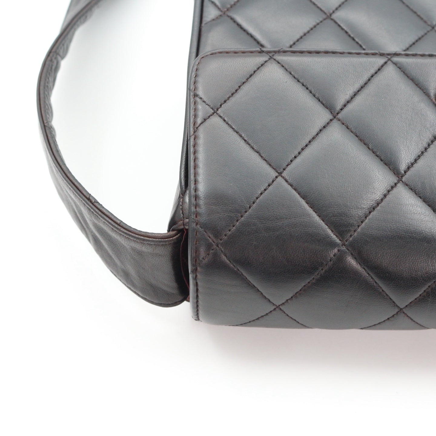CHANEL So Black Lambskin CC Messenger Bag [Used]
